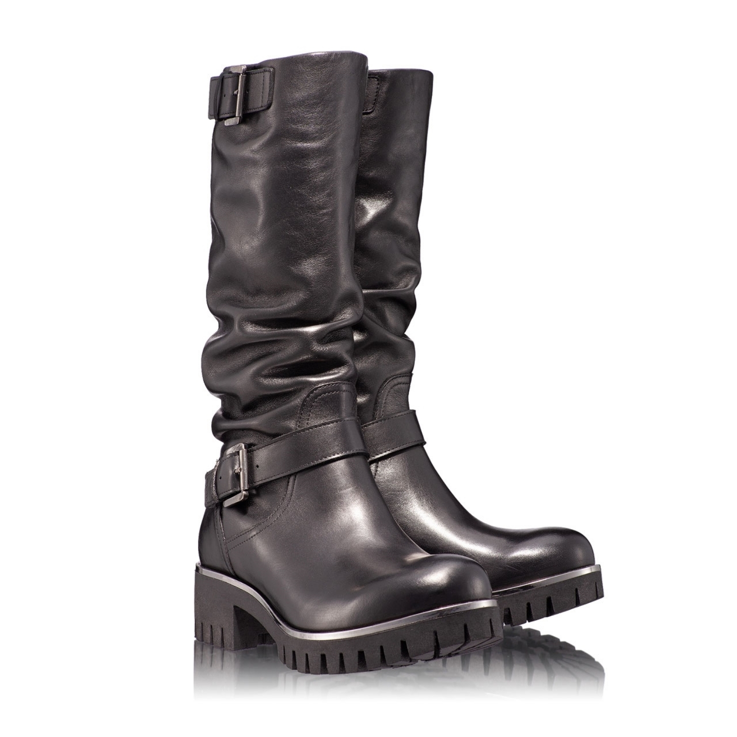 Imagine Cizme Dama 4795 Vitello Negru