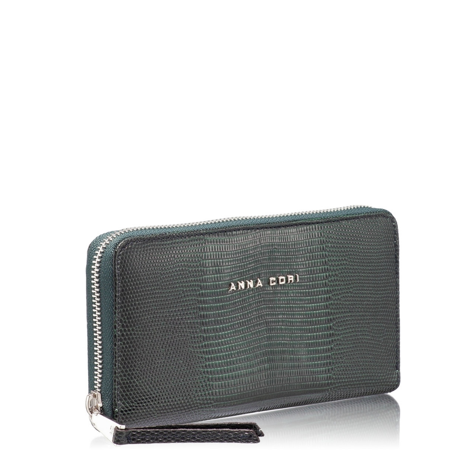 Imagine Portofel dama ARIA Viperina Verde