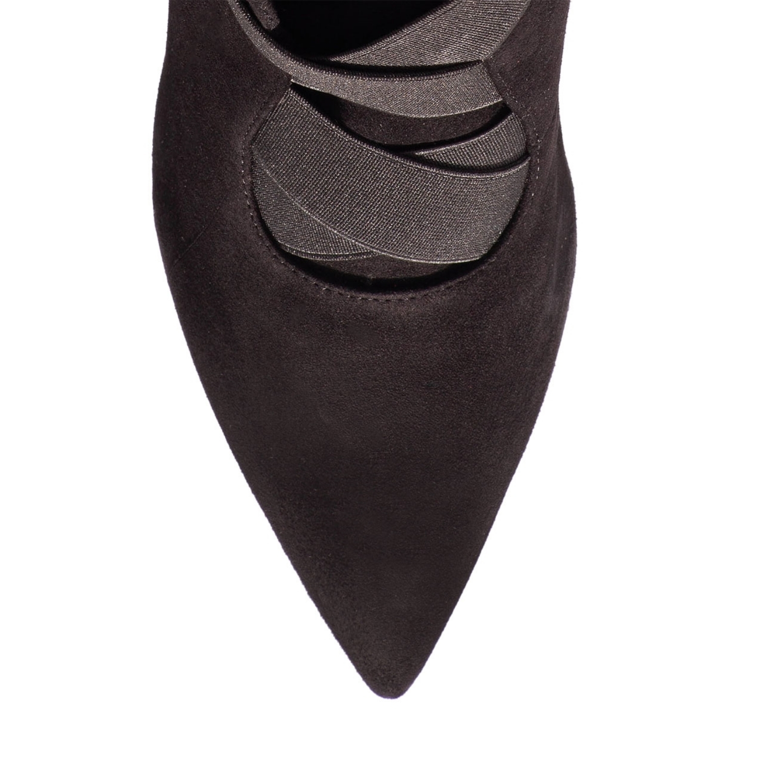 Imagine Botine Dama 4957 Camoscio Negru