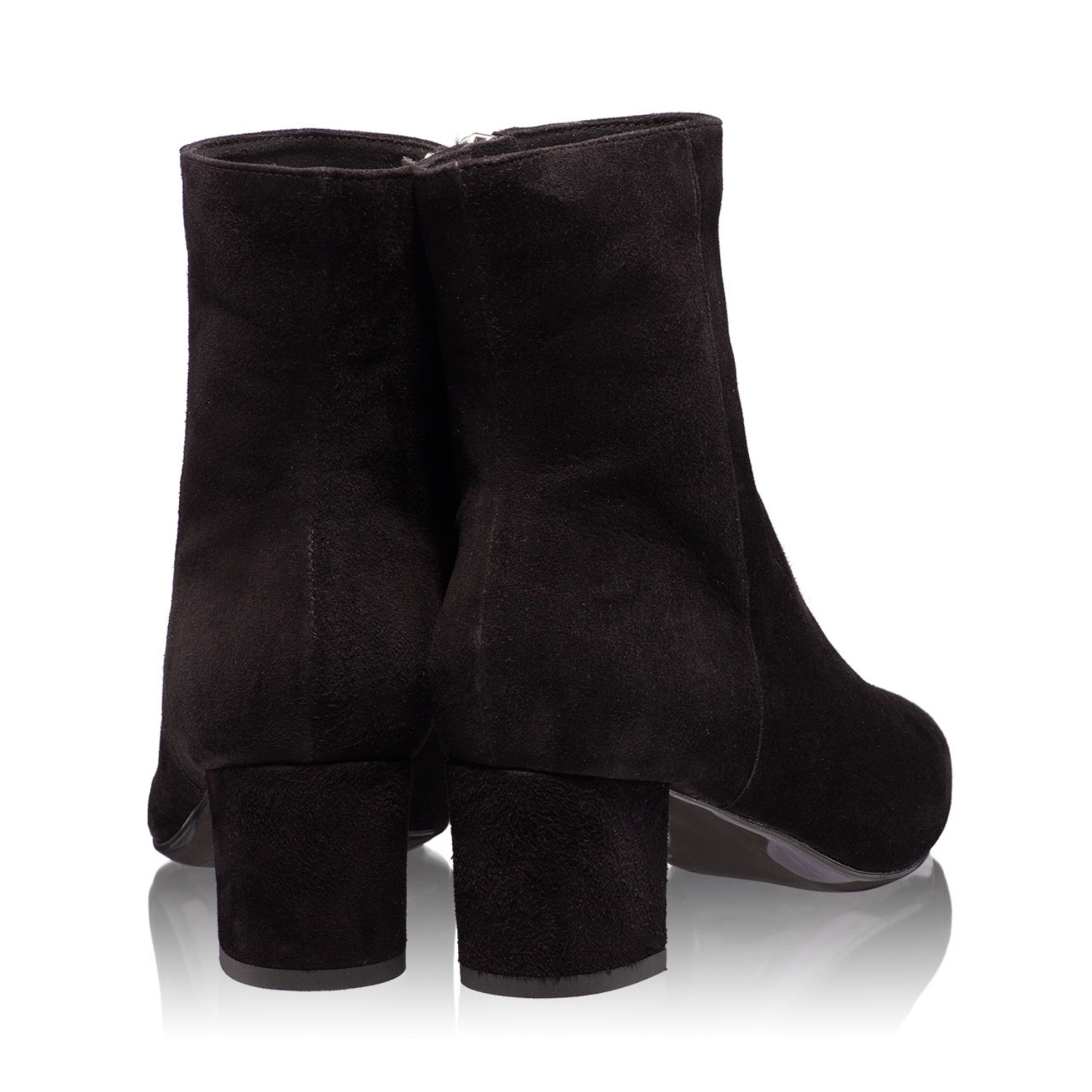 Imagine Botine Dama 4747 Camoscio Negru