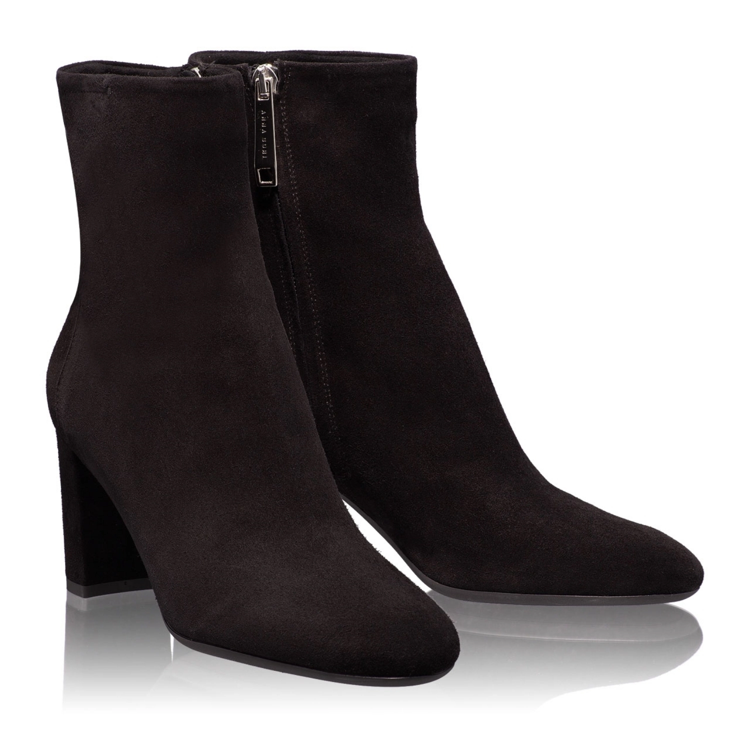 Imagine Botine Dama 4779 Camoscio Negru