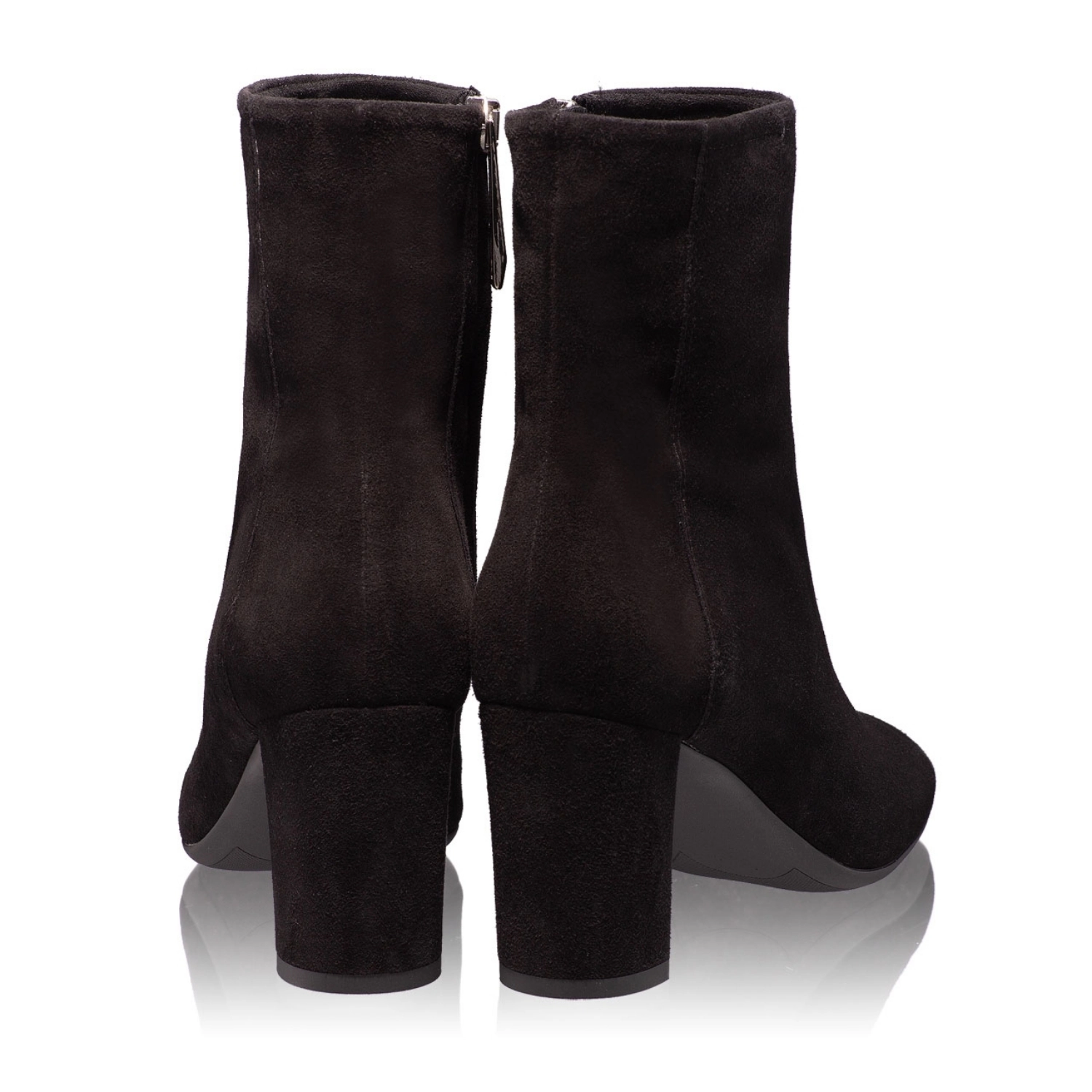 Imagine Botine Dama 4779 Camoscio Negru