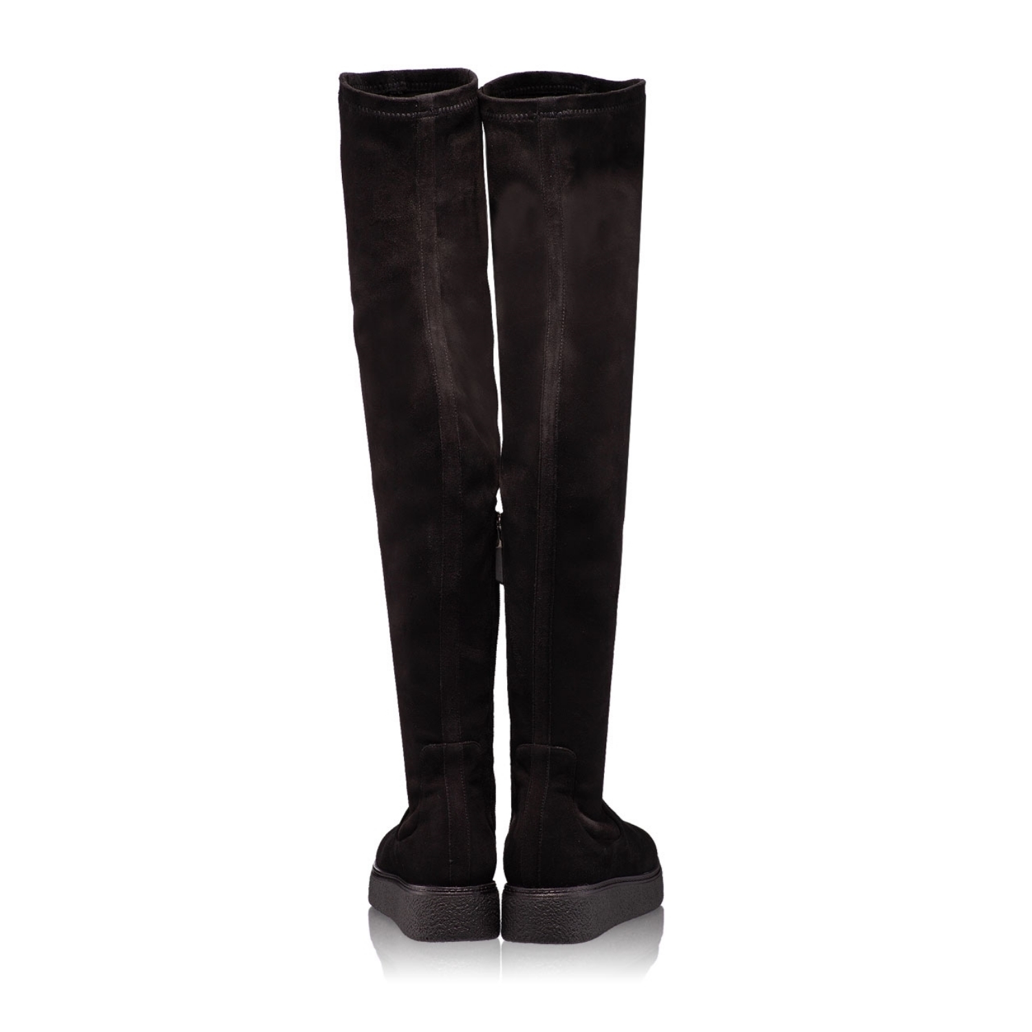 Imagine Cizme Dama 4939 Camoscio Negru