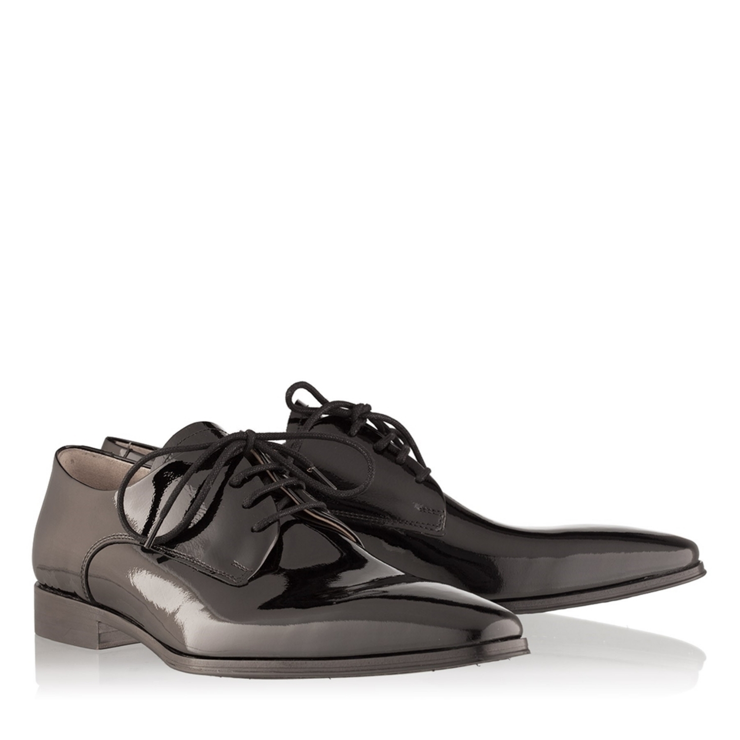 Imagine Pantofi Eleganti Barbati 2764 Lac Negru