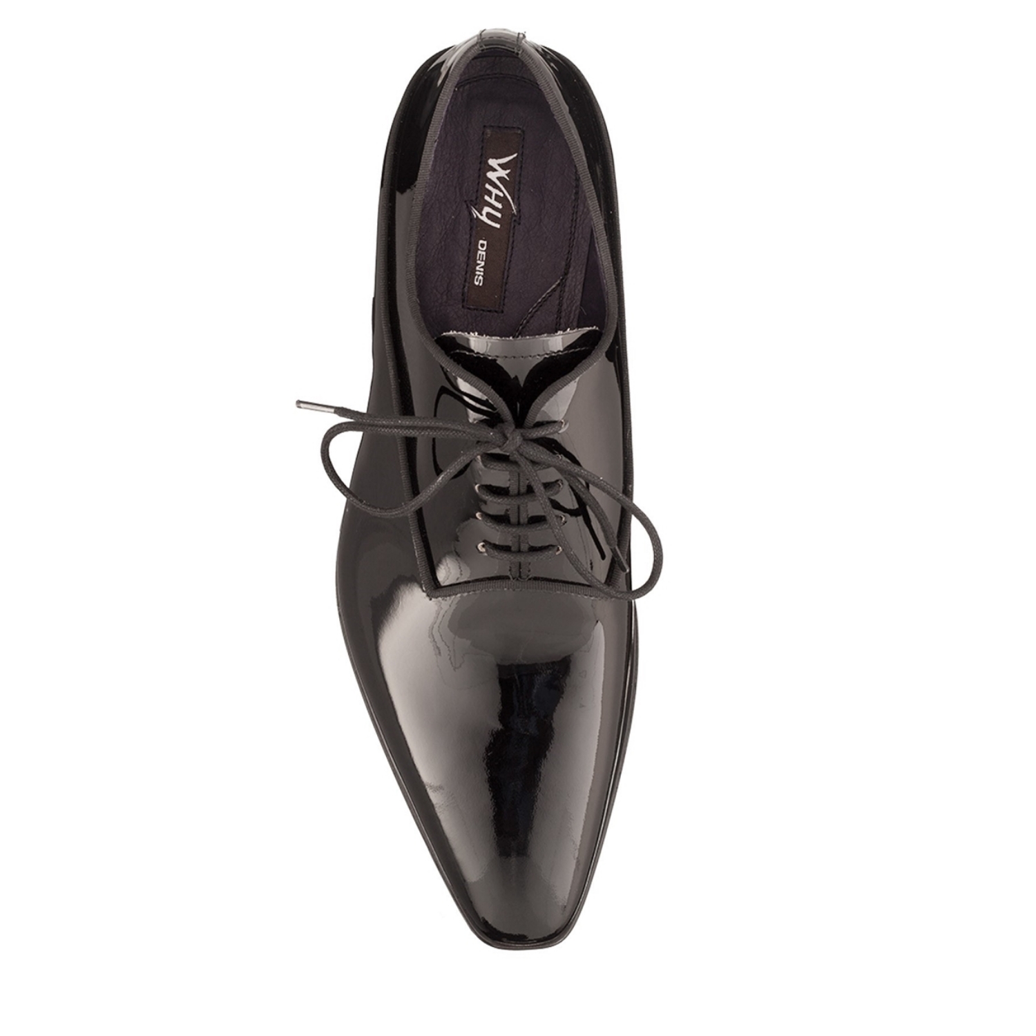 Imagine Pantofi Eleganti Barbati 2910 Lac Negru