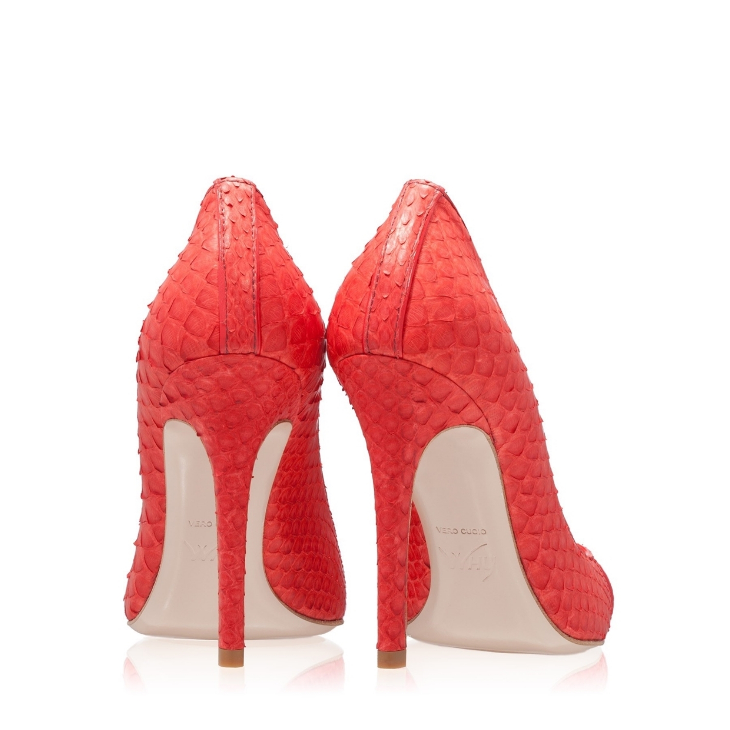 Imagine Pantofi Eleganti Dama 3317 Pytone Rosso