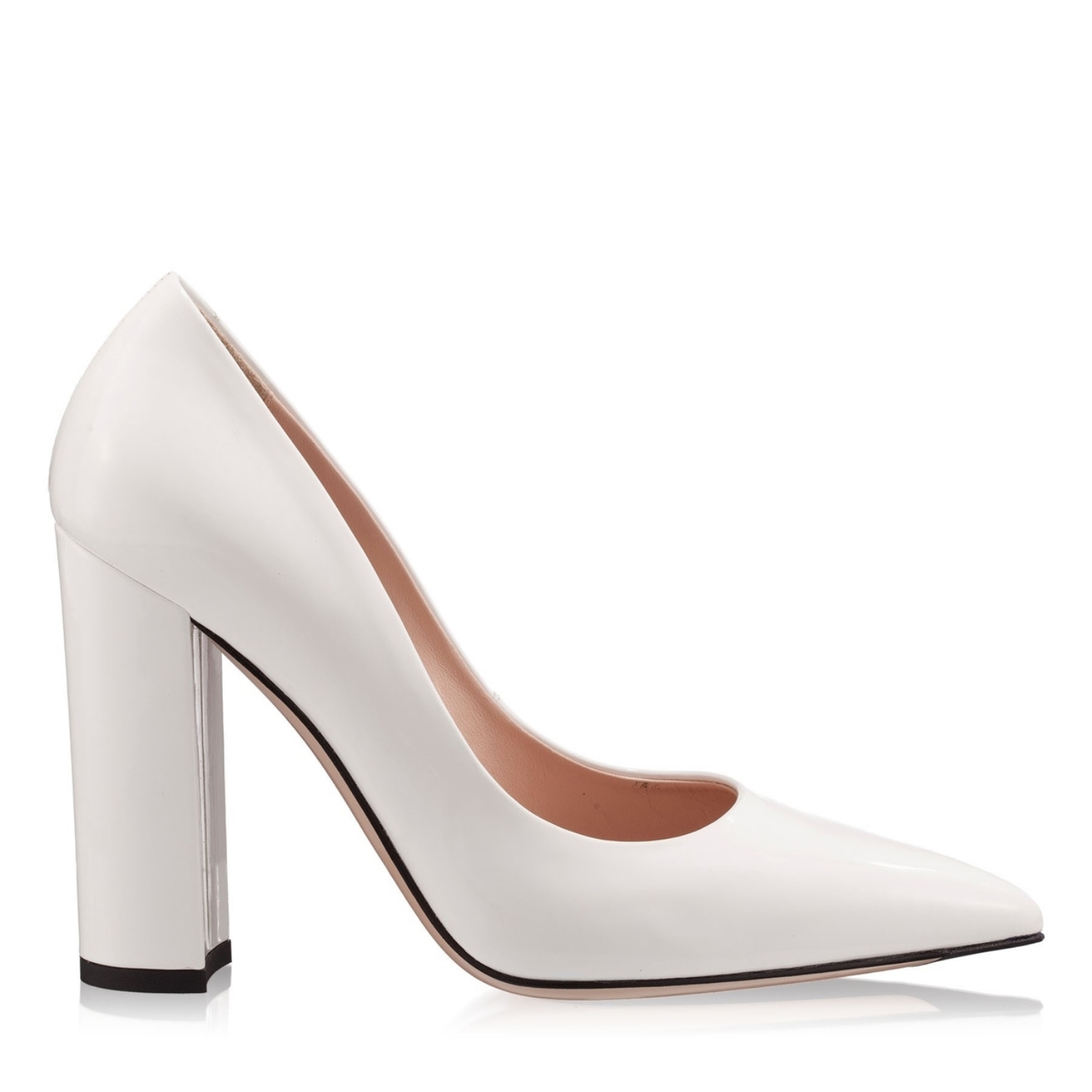 Imagine Pantofi Eleganti Dama 3492 Vernice Bianco