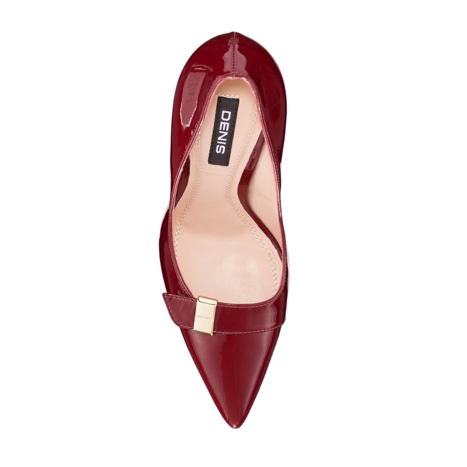 Imagine Pantofi Eleganti Dama 3496 Vernice Bordo