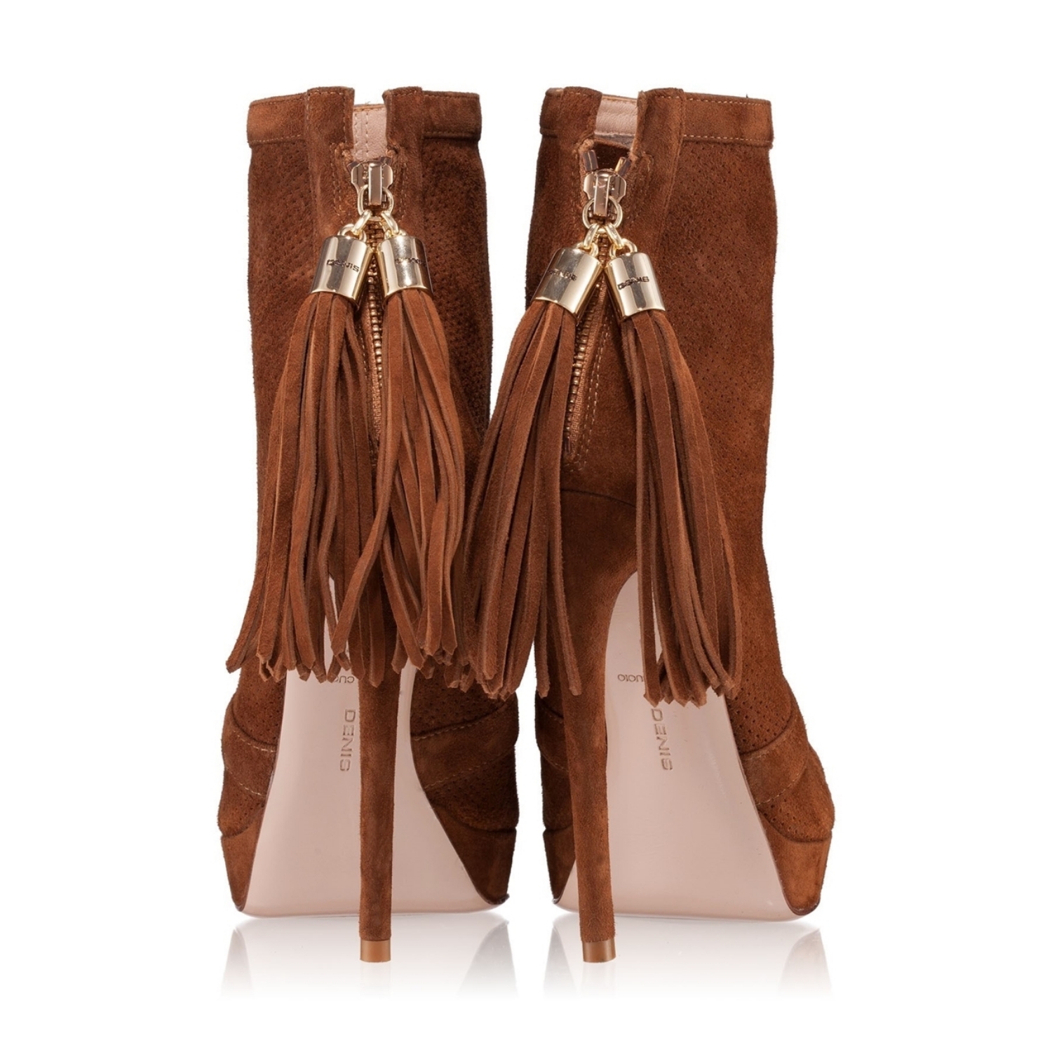 Imagine Sandale Dama 3543 Cam Foro Cuoio