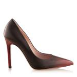 Imagine Pantofi Eleganti Dama 3200 Vit Negru+Ve Rosso
