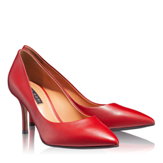 Pantofi Eleganti Dama 4416 Vitello Rosso
