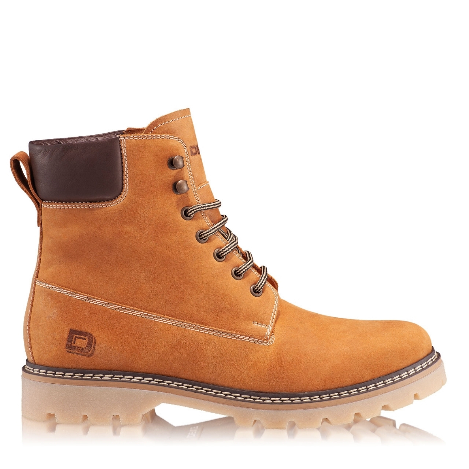 Imagine Ghete Barbati 6685 Nubuk Galben