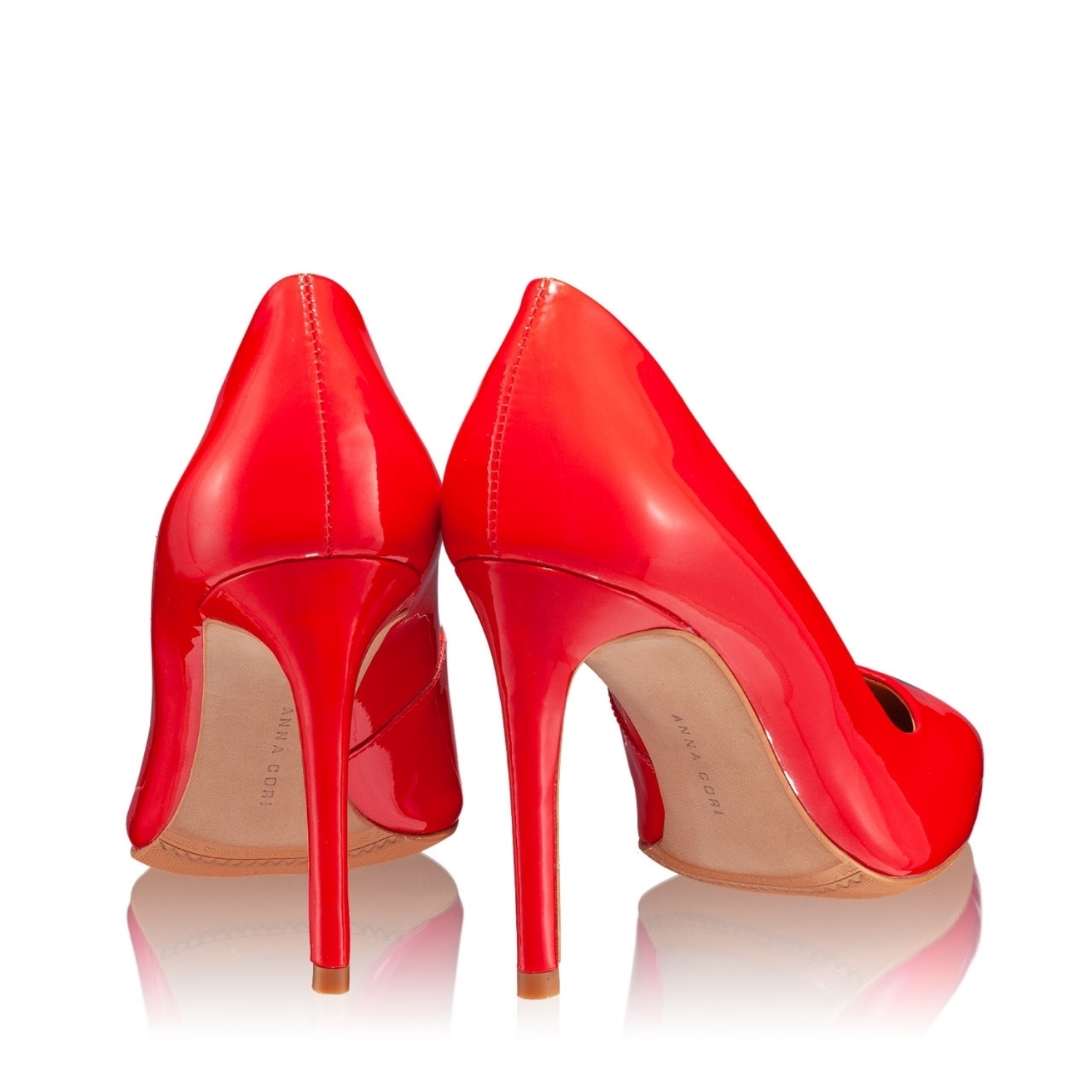 Pantofi Eleganti Dama 4332 Lac Sidef Rosu