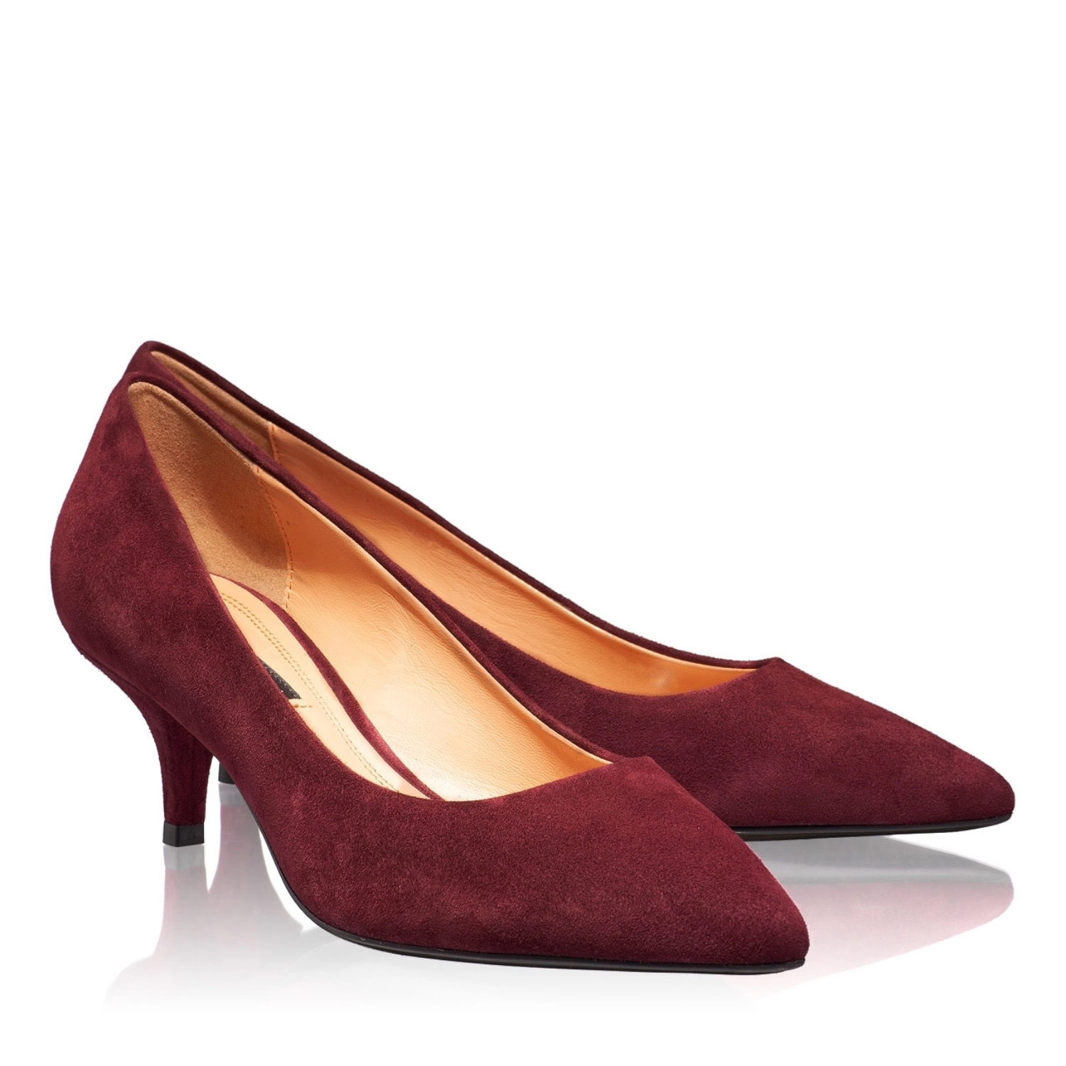 Imagine Pantofi Eleganti Dama 4716 Cam Bordo