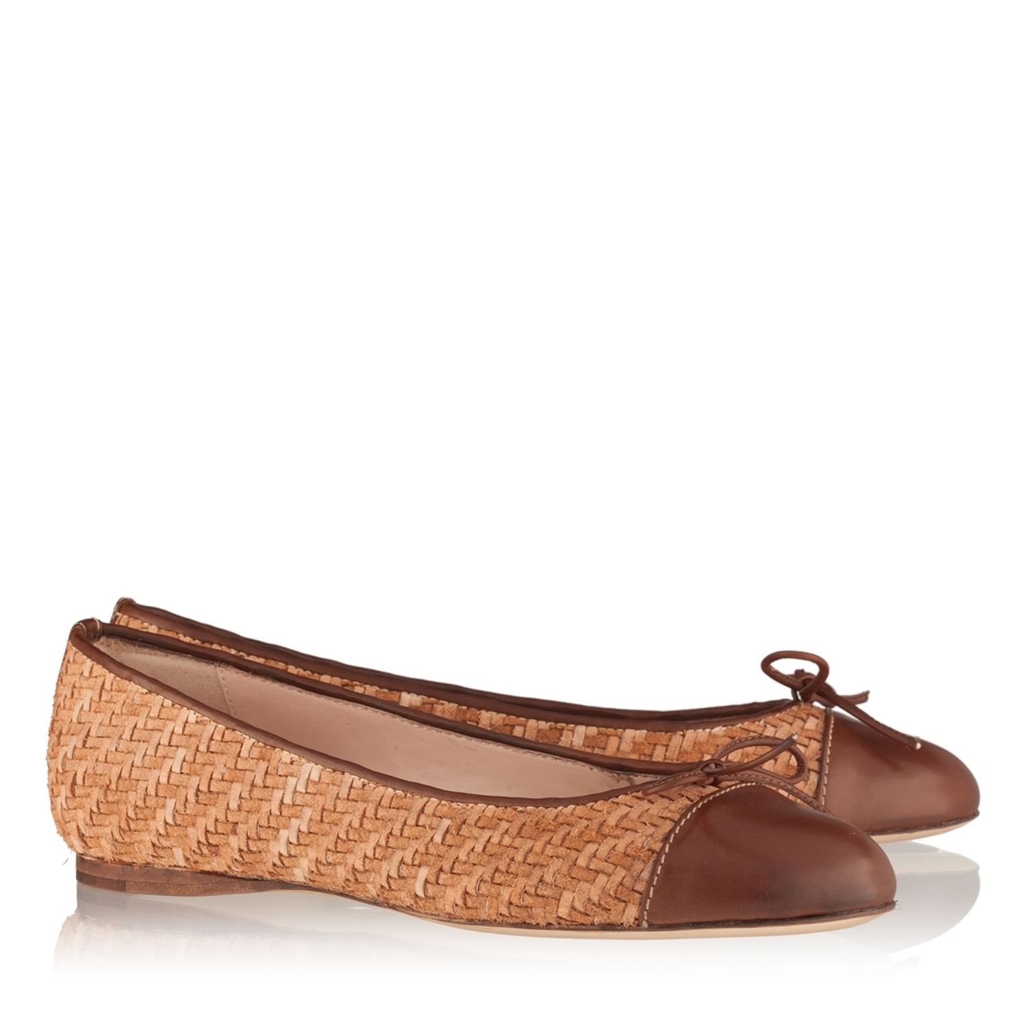 Imagine  Balerini Dama 3372 Intr Natur+Vit Cuoio