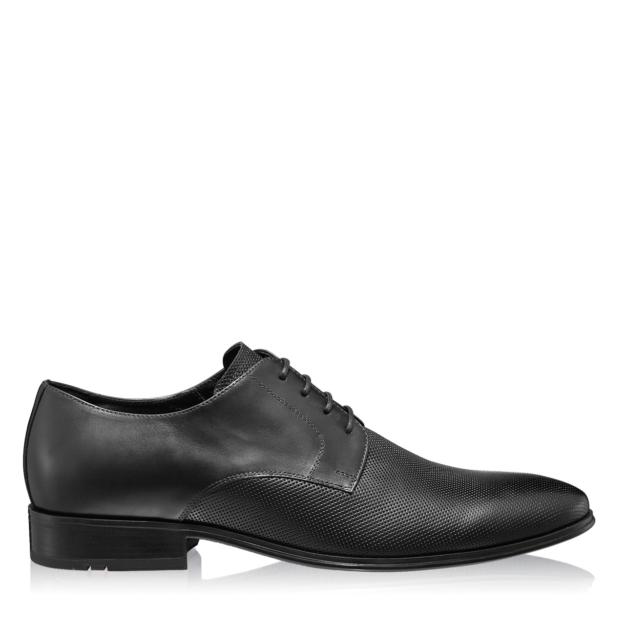 Imagine Pantofi Eleganti Barbati 5007 Vitello Negru