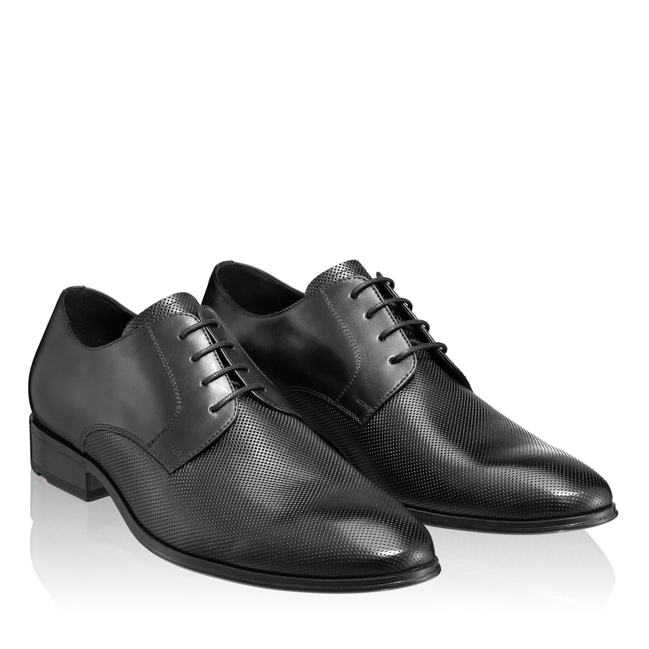 Imagine Pantofi Eleganti Barbati 5007 Vitello Negru