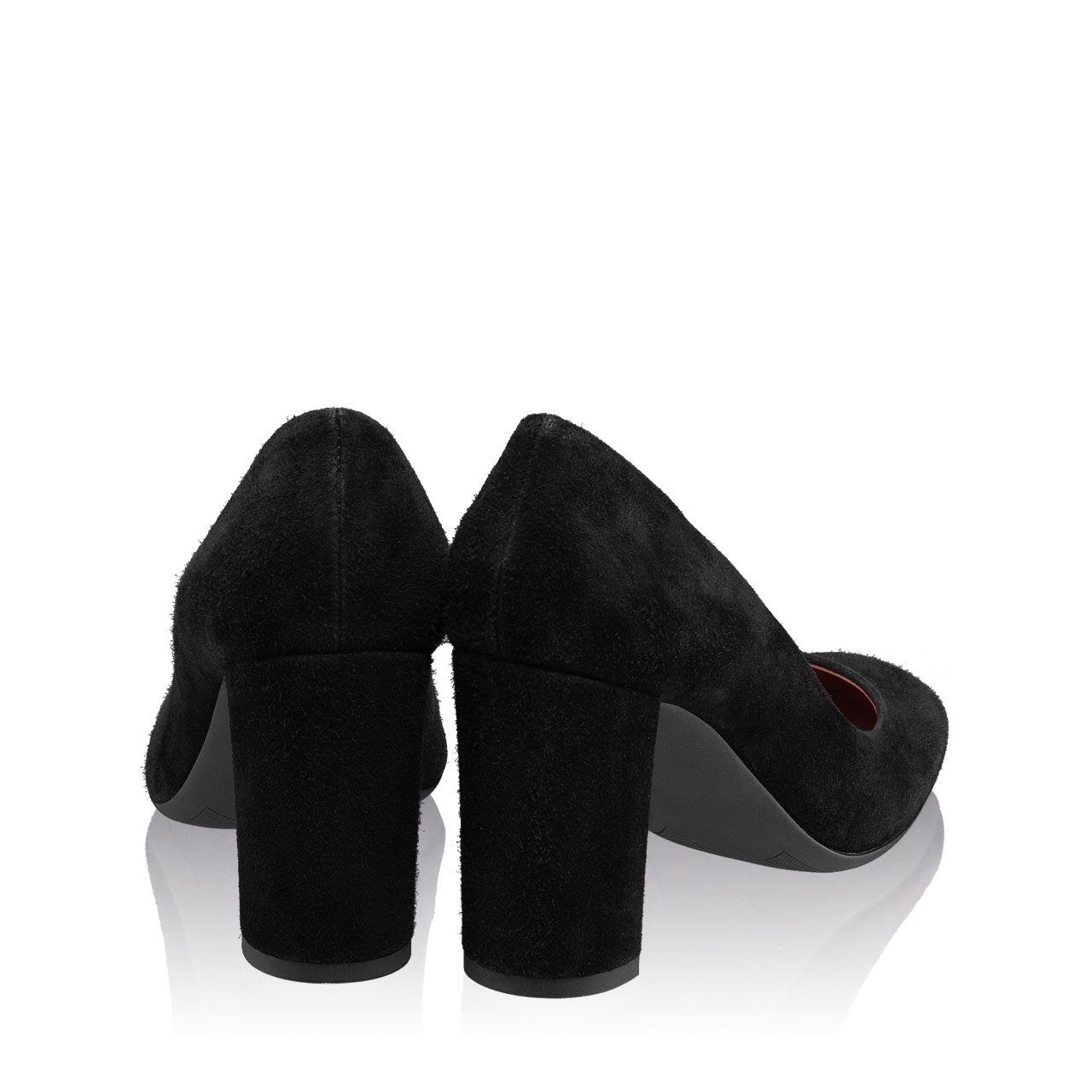 Imagine Pantofi Eleganti Dama 4572 Camoscio Negru