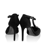 Imagine Pantofi Eleganti Dama 5513 Camoscio Negru