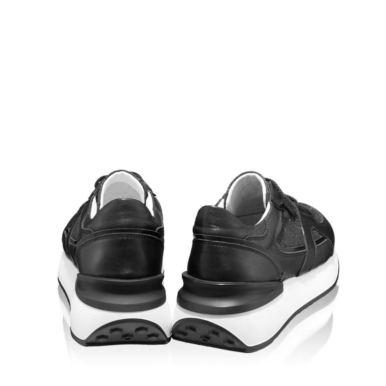 Pantofi Sport Dama 5900 Vitello Negru - ANNA CORI