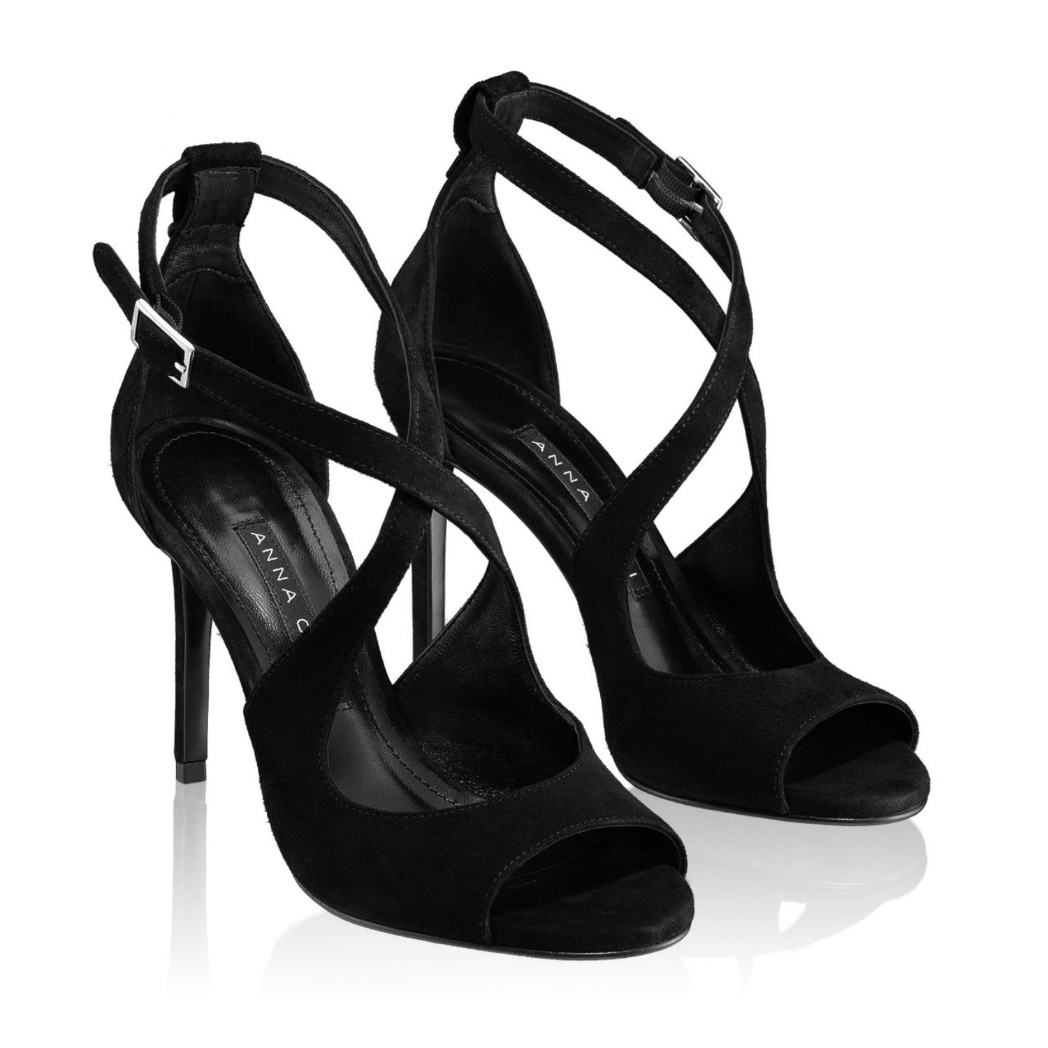 Imagine Sandale Dama 5109 Camoscio Negru