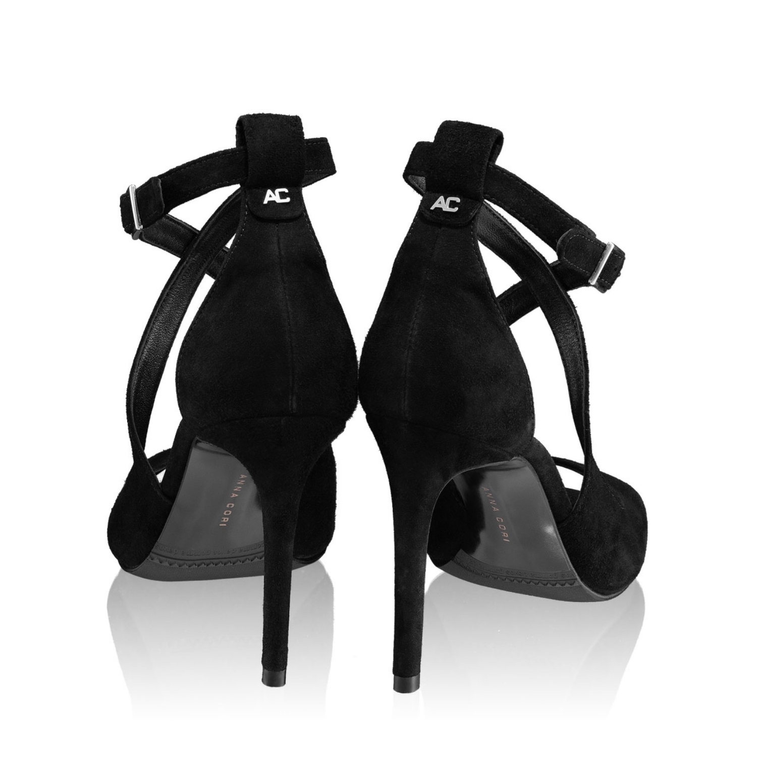 Imagine Sandale Dama 5109 Camoscio Negru