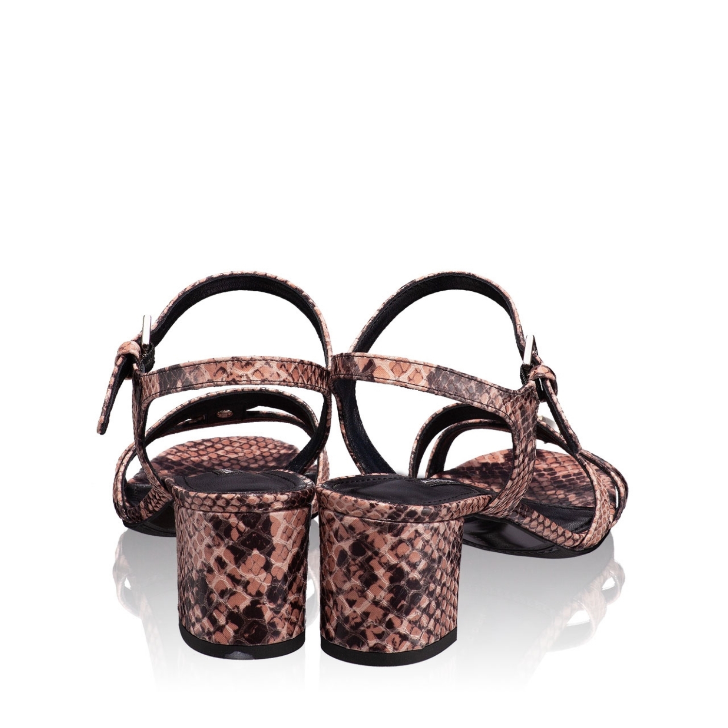 Imagine Sandale Dama 5115 Pitone Nude