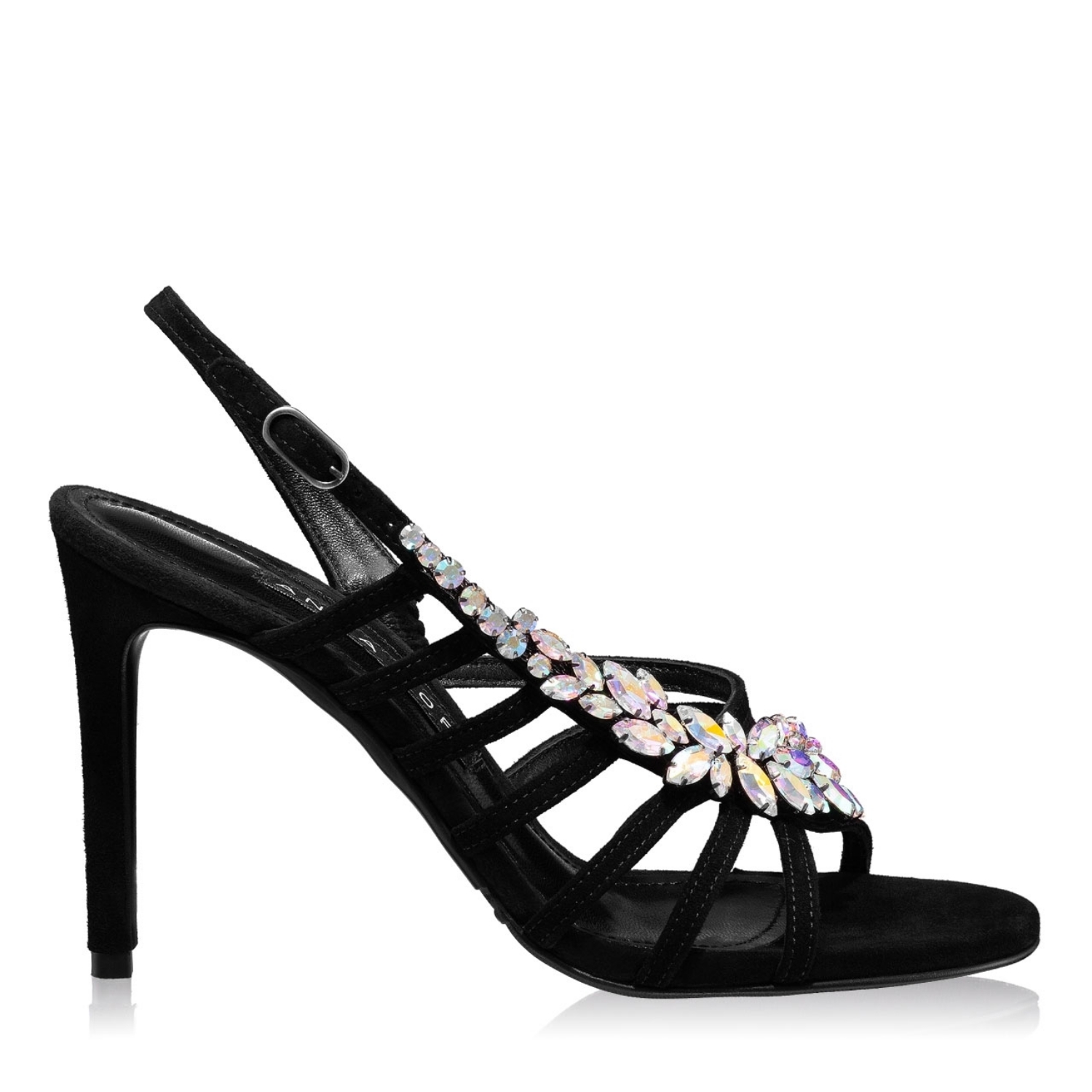 Imagine Sandale Dama 5558 Camoscio Negru