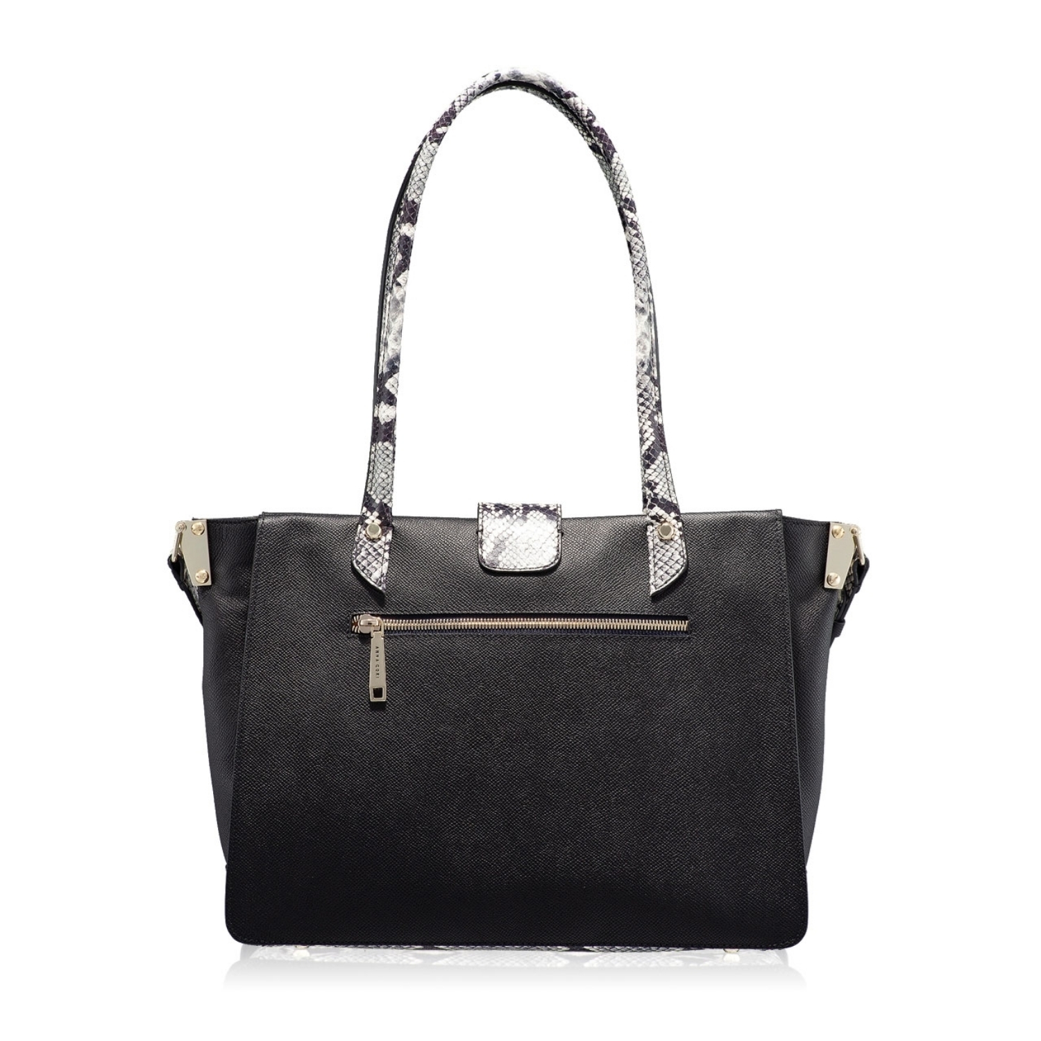 Imagine Geanta de umar BYA Saff Negru+Pit Grafite