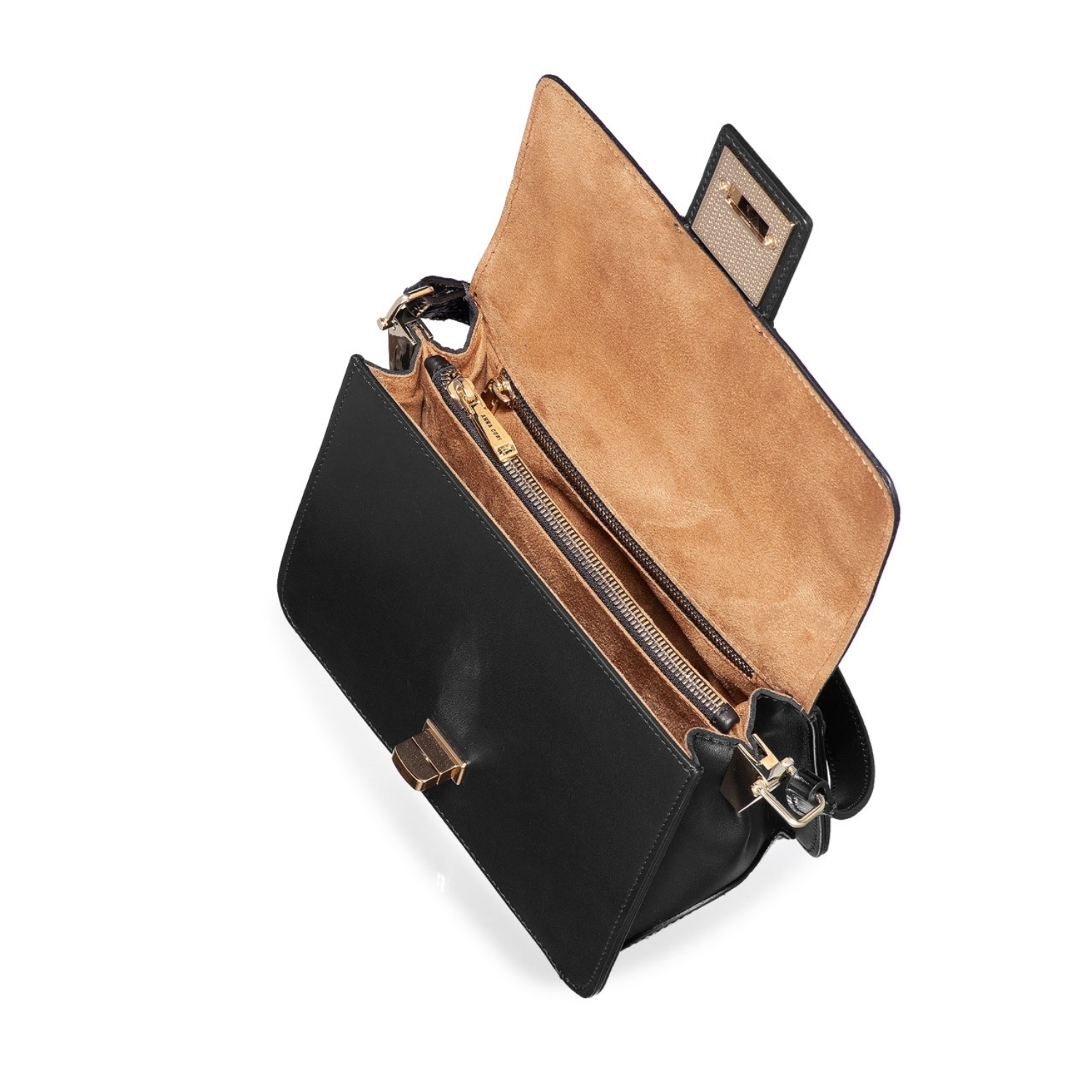 Imagine Geanta de umar BELLONA Vit+Cocco Negru