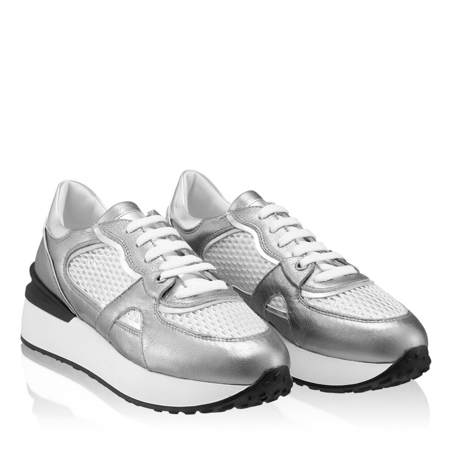 Imagine Pantofi Sport Dama 5900 Lamin Titanium