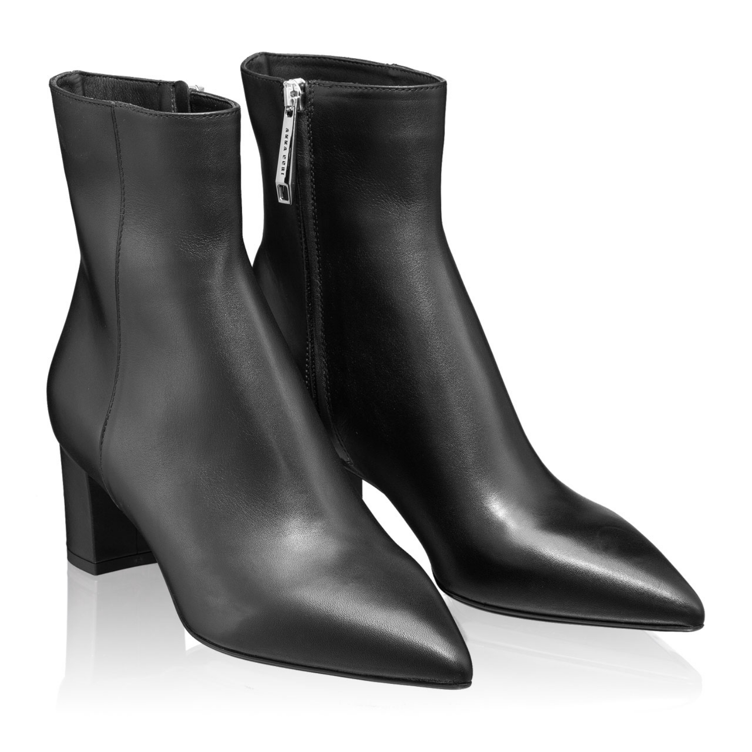 Imagine Botine dama 4747 Vitello Negru