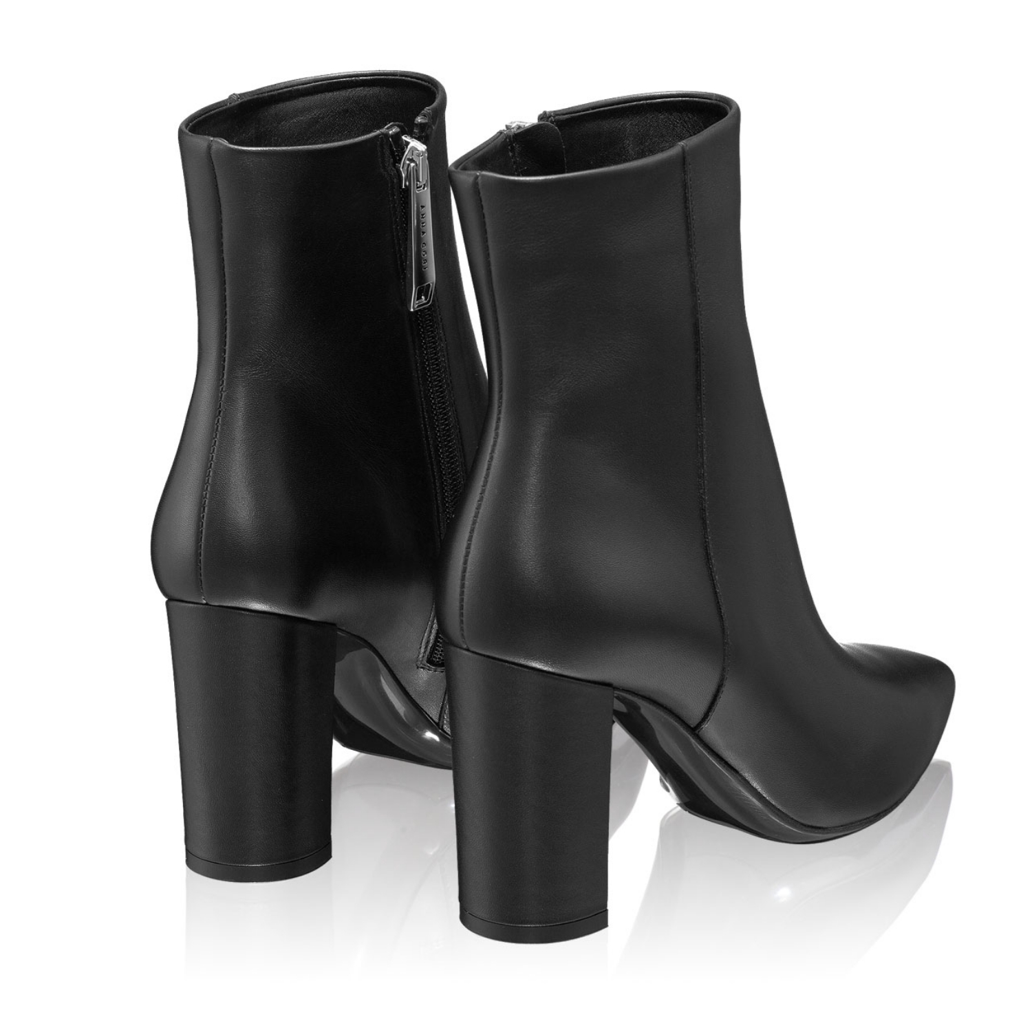Imagine Botine dama 4894 Vitello Negru