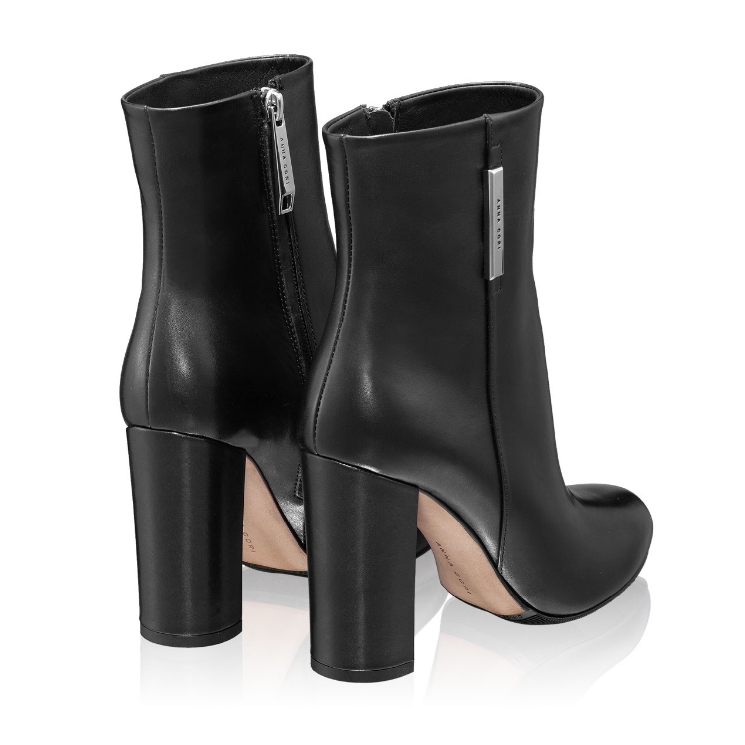 Imagine Botine Dama 5607 Vitello Negru