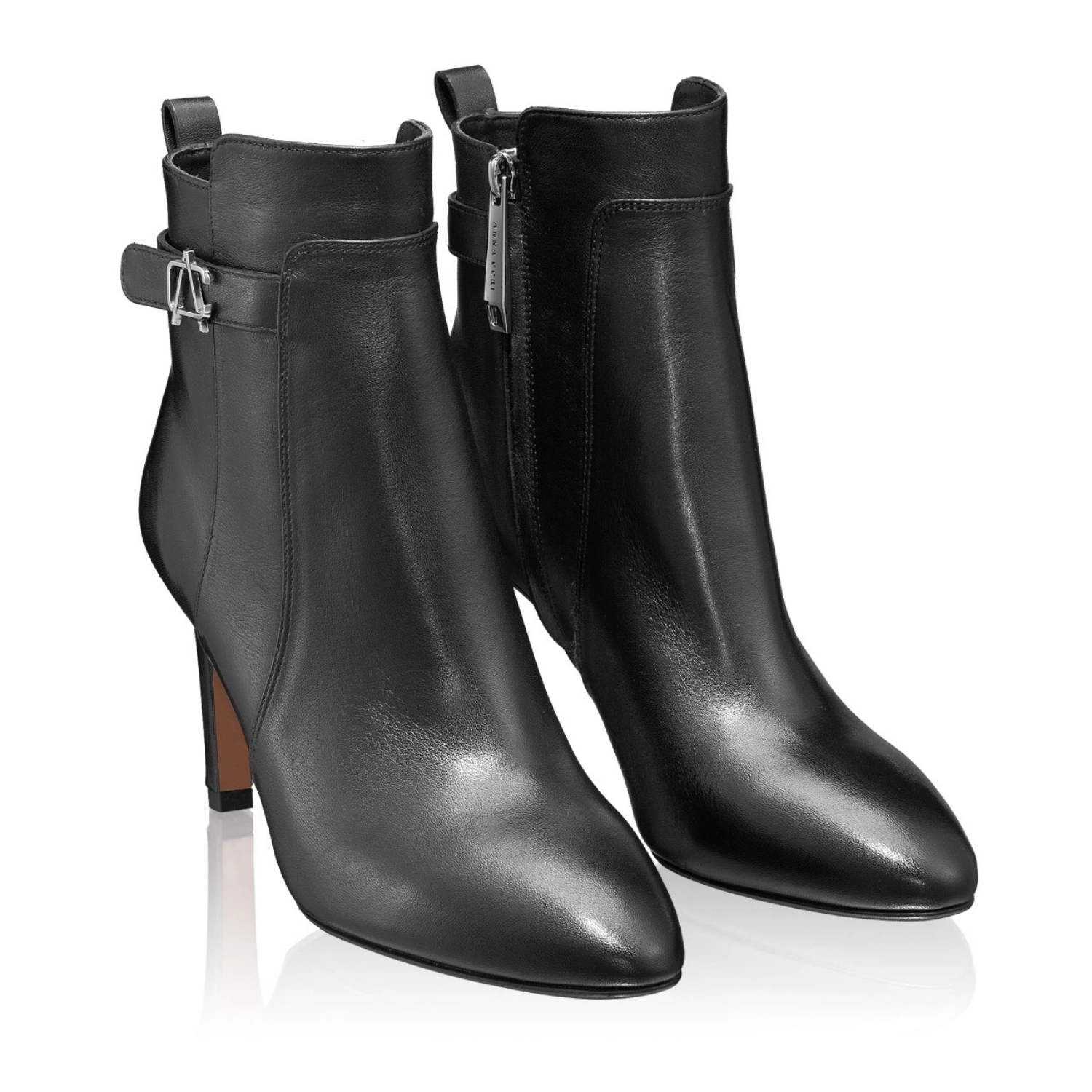 Imagine Botine Dama 5632 Vitello Negru