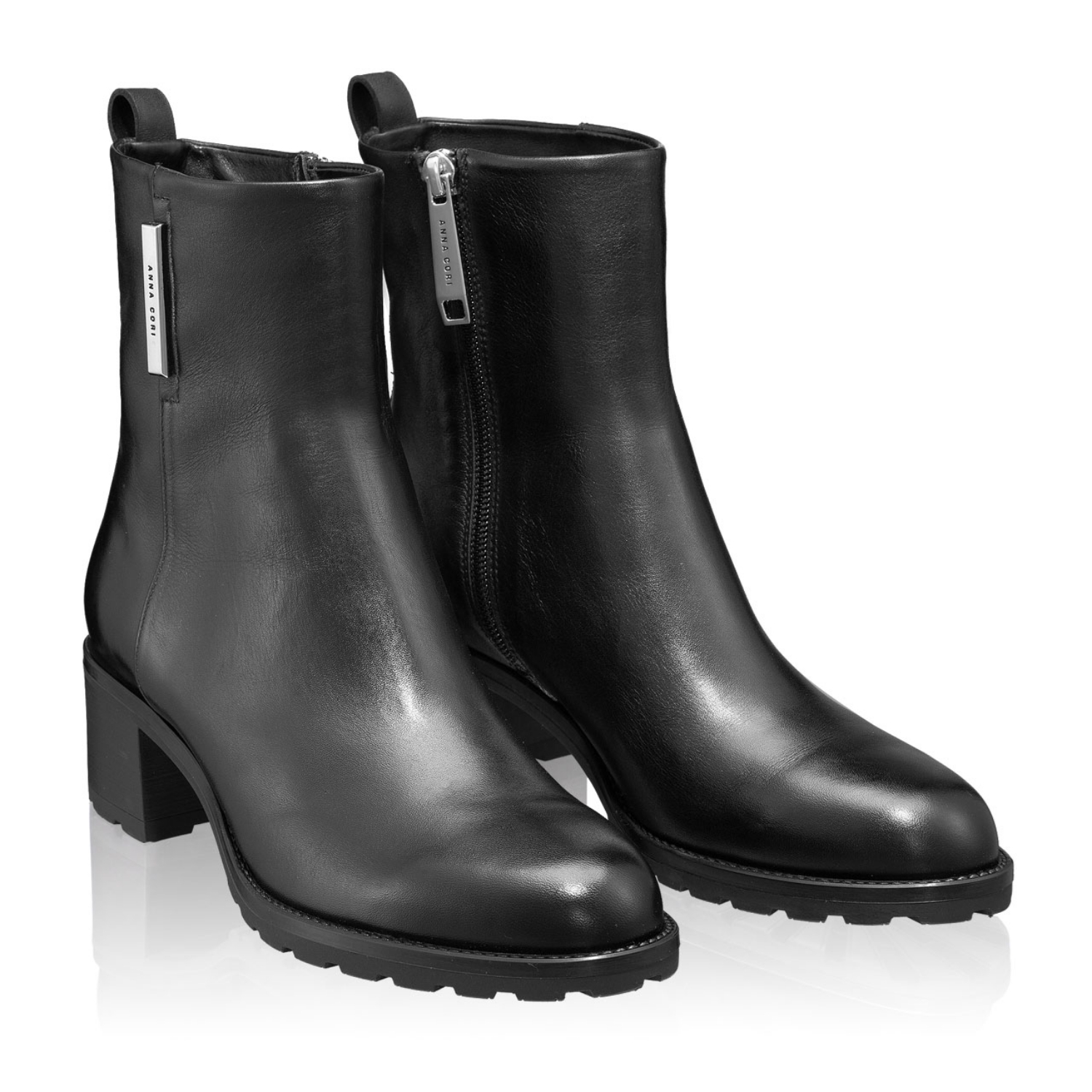 Imagine Ghete Dama 5658 Vitello Negru