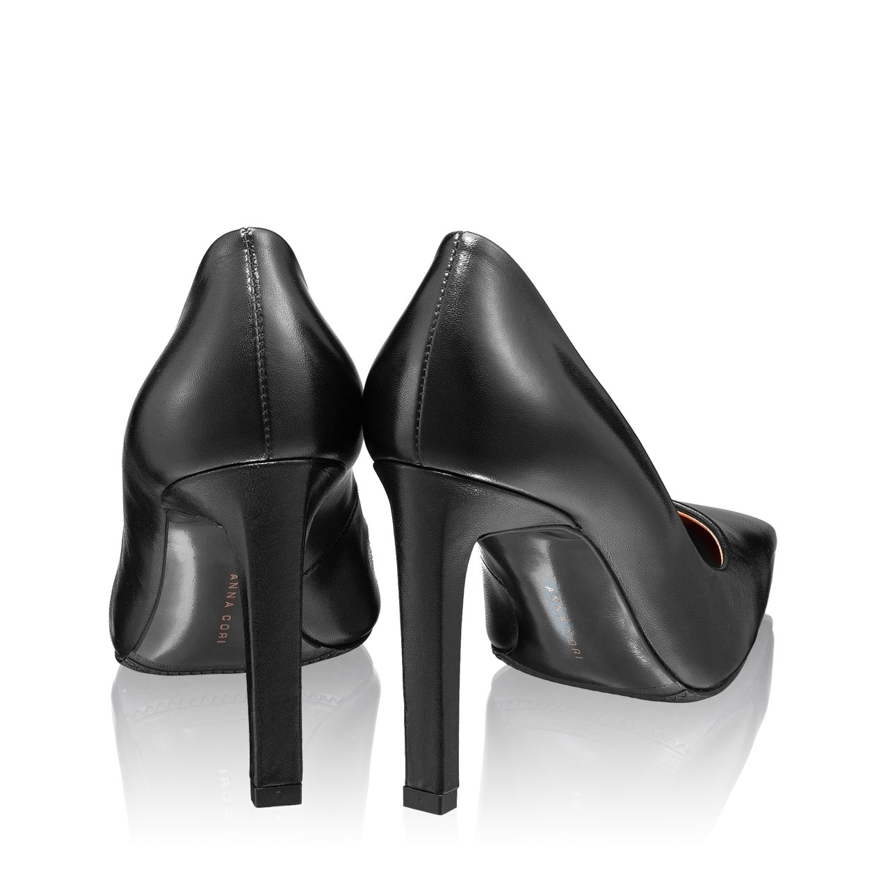 Imagine Pantofi eleganti dama 5595 Vitello Negru