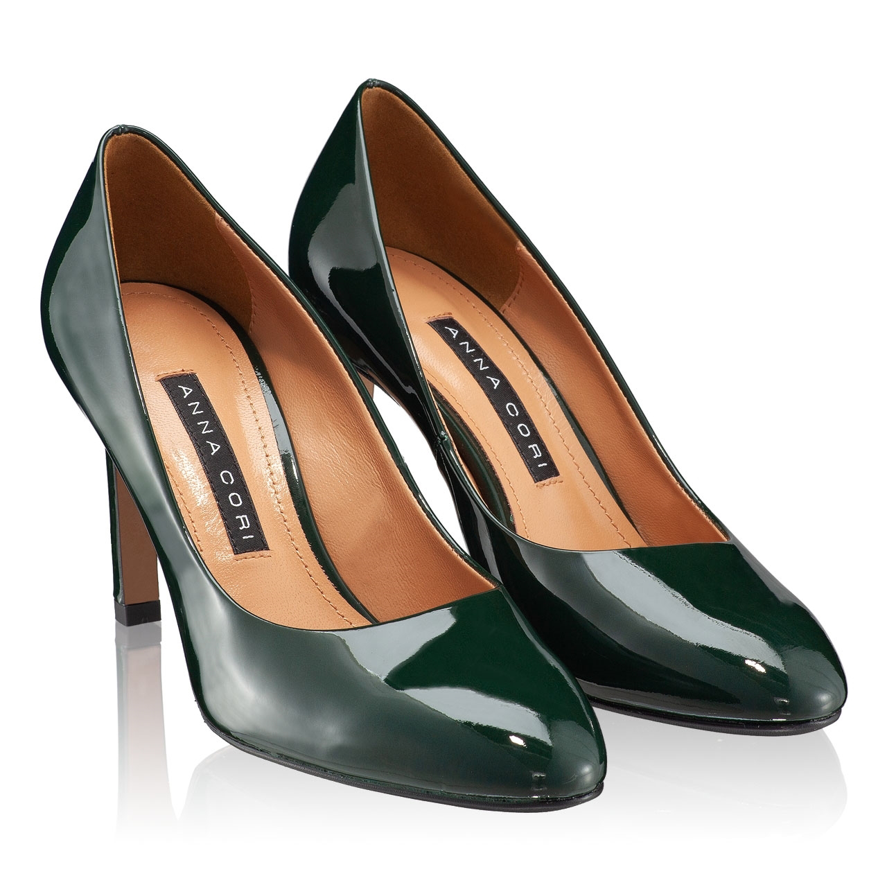 Imagine Pantofi Eleganti Dama 5613 Vernice Verde