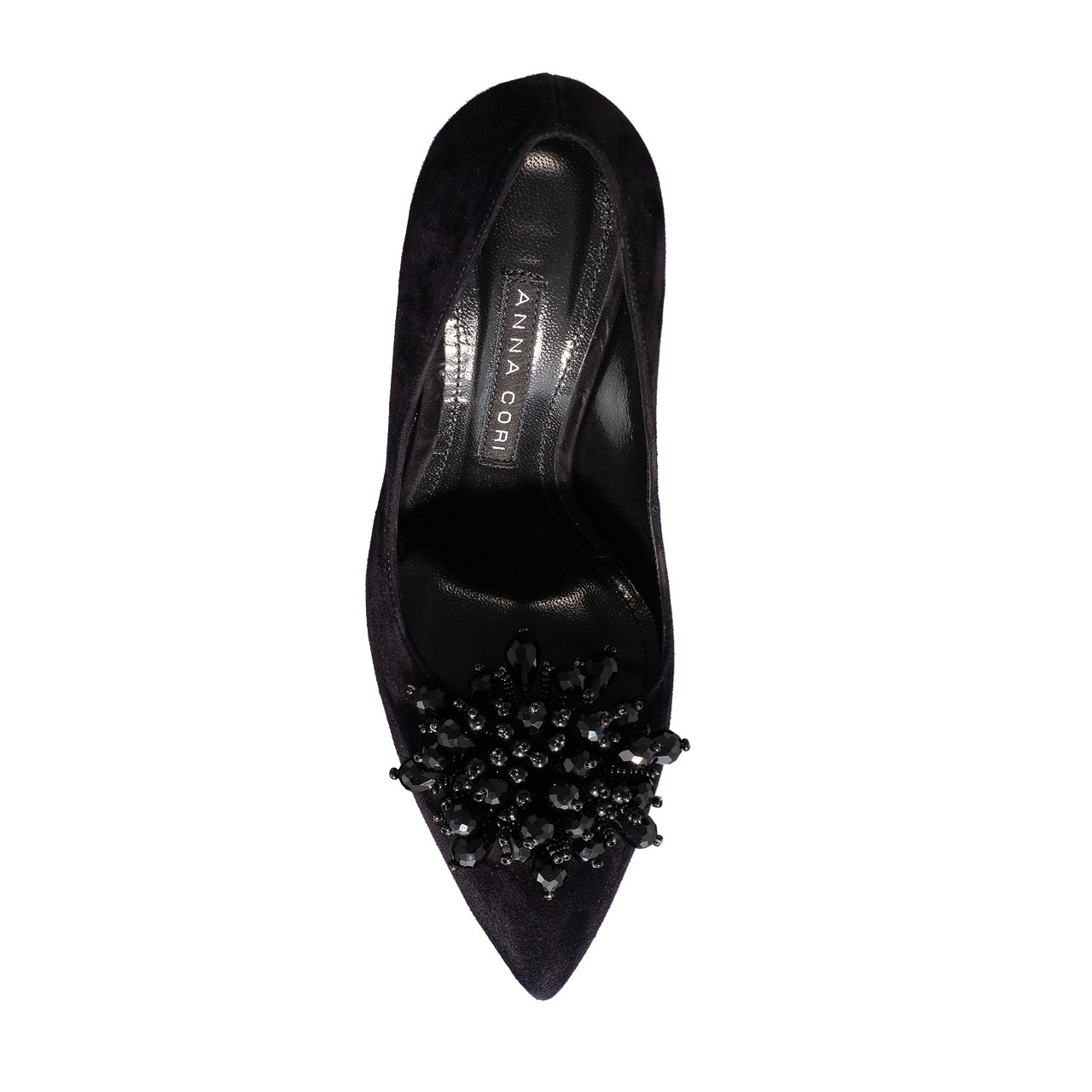 Imagine Pantofi Eleganti Dama 5623 Camoscio Negru