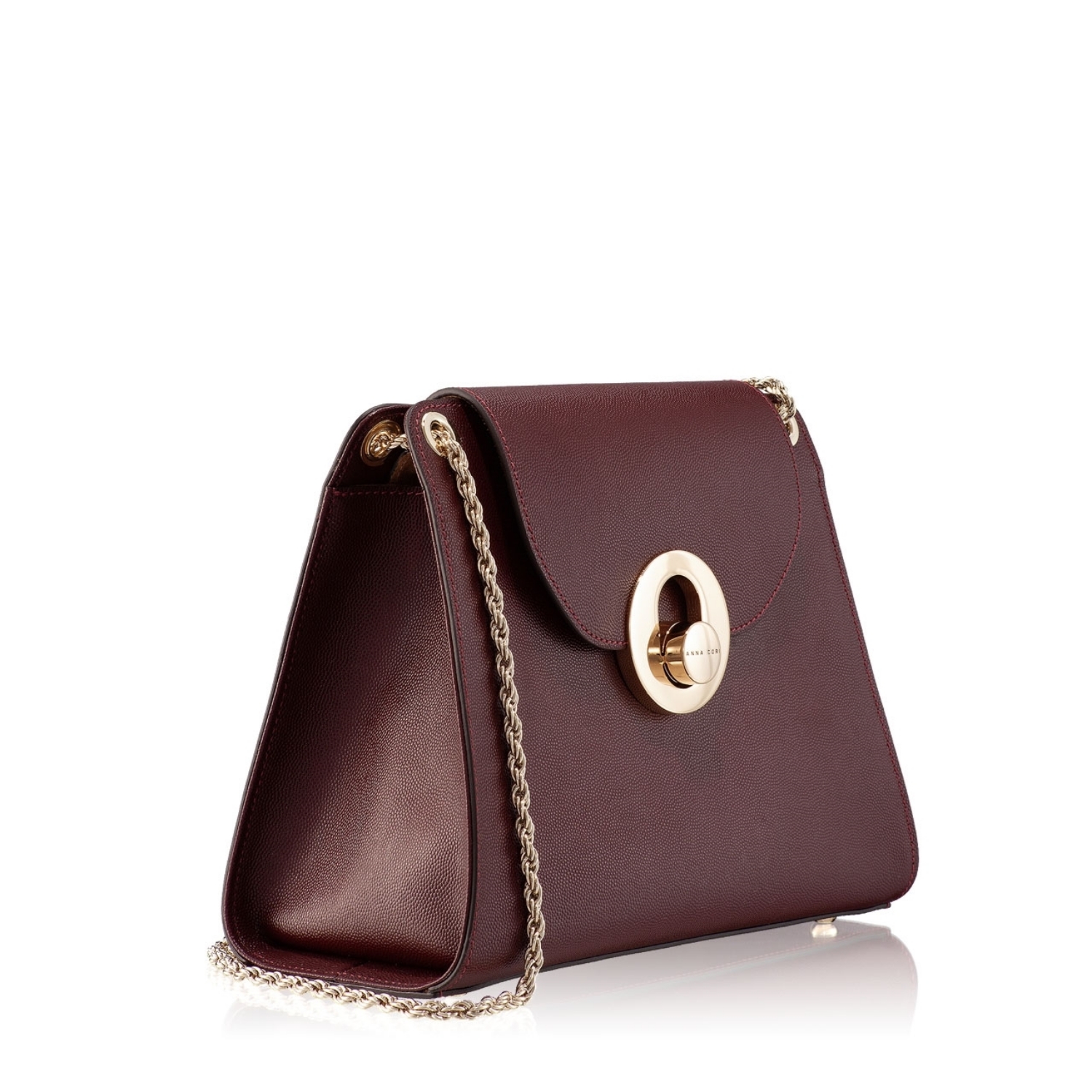 Imagine Geanta de umar CORA Vit Stamp Bordo