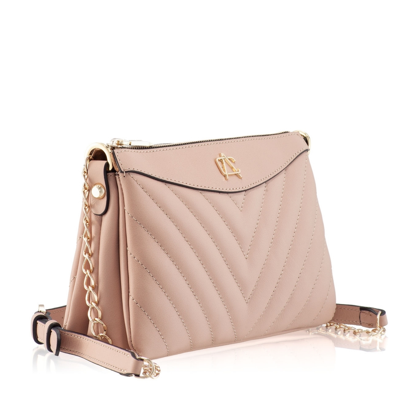 Imagine Geanta de umar PETRA NAPPA CARNE