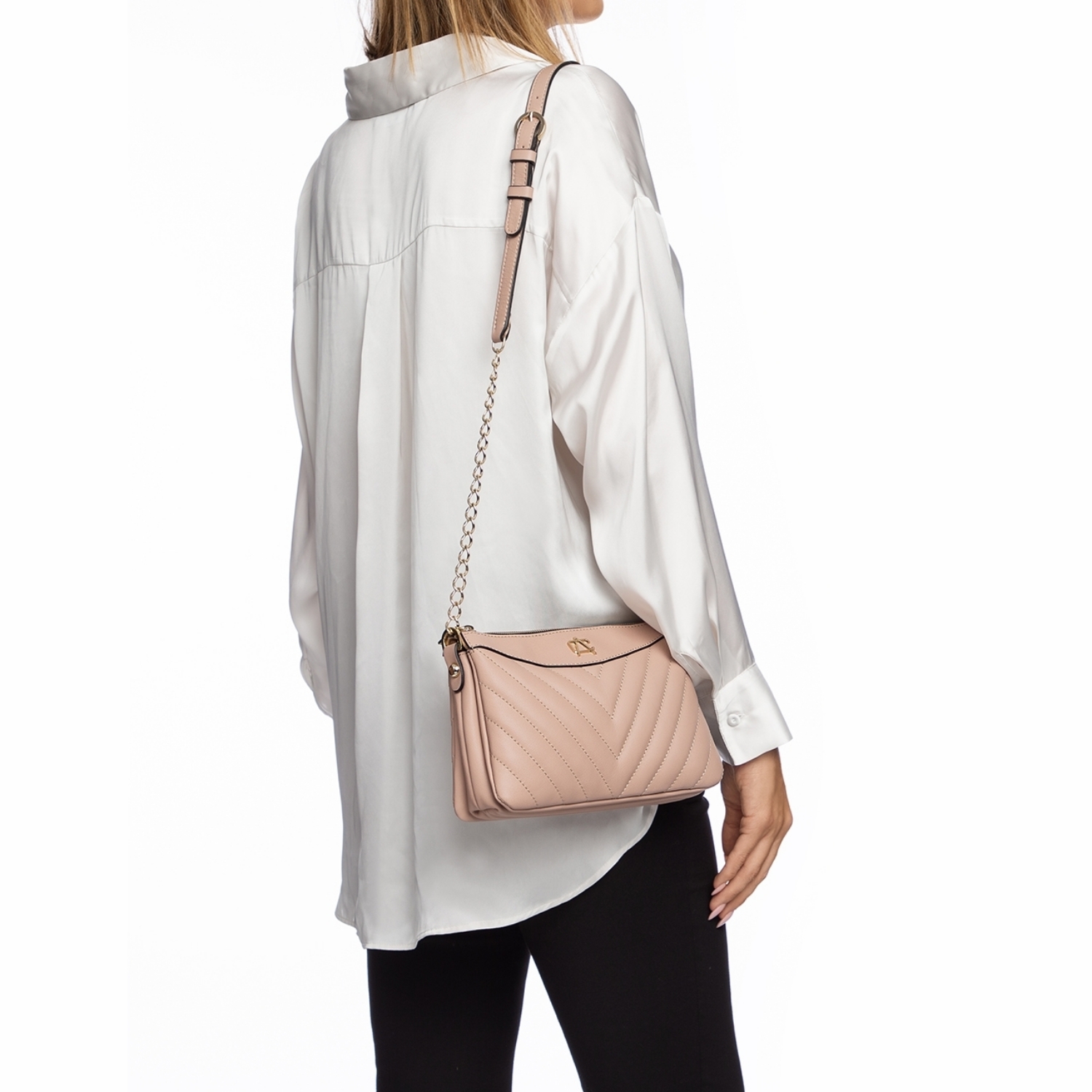 Imagine Geanta de umar PETRA NAPPA CARNE