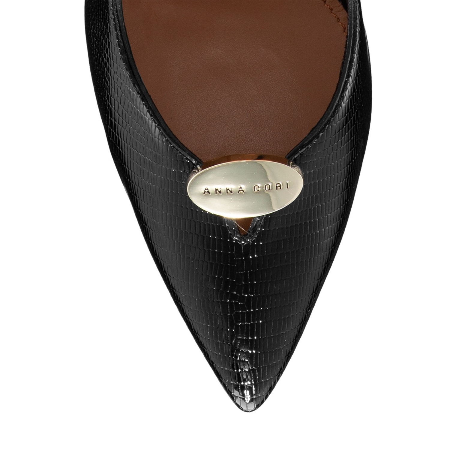 Imagine Pantofi eleganti dama 5598 Viperina Negru