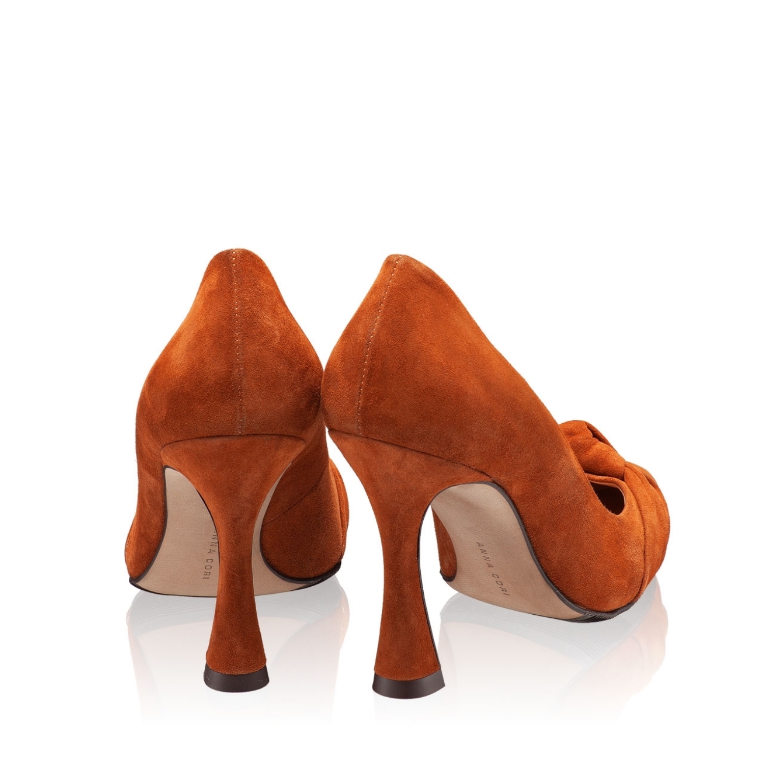 Imagine Pantofi eleganti dama 5902 Camoscio Cuoio