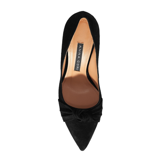 Imagine Pantofi eleganti dama 5902 Camoscio Negru