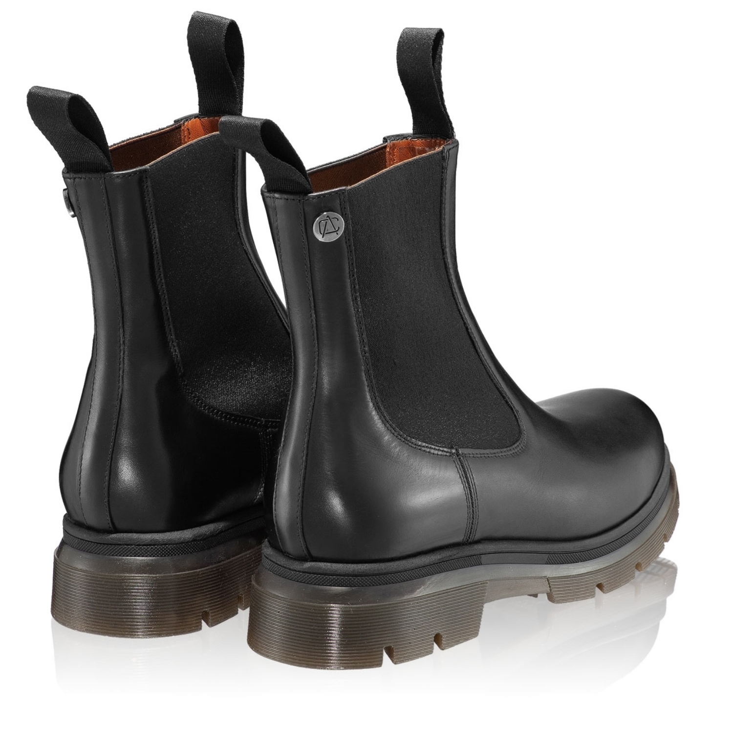 Imagine Ghete Dama 7104 Vitello Negru