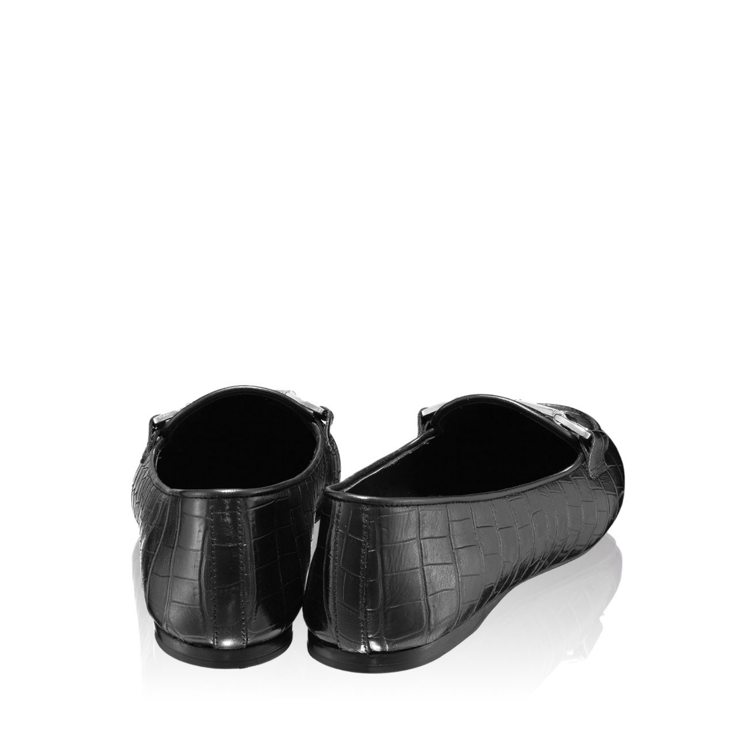 Imagine Balerini Dama 5543 Croco Negru