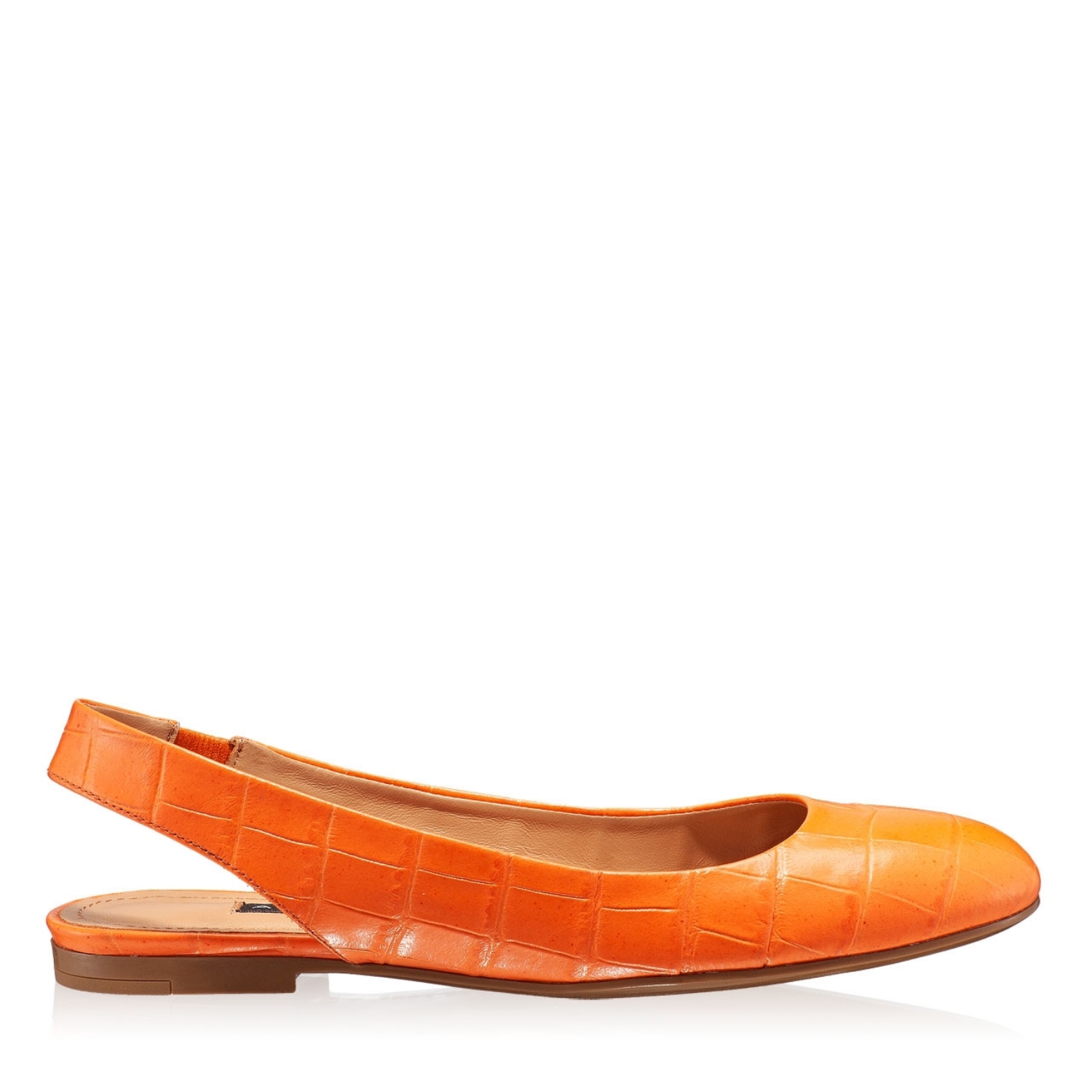 Balerini Dama 5545 Croco Arancio
