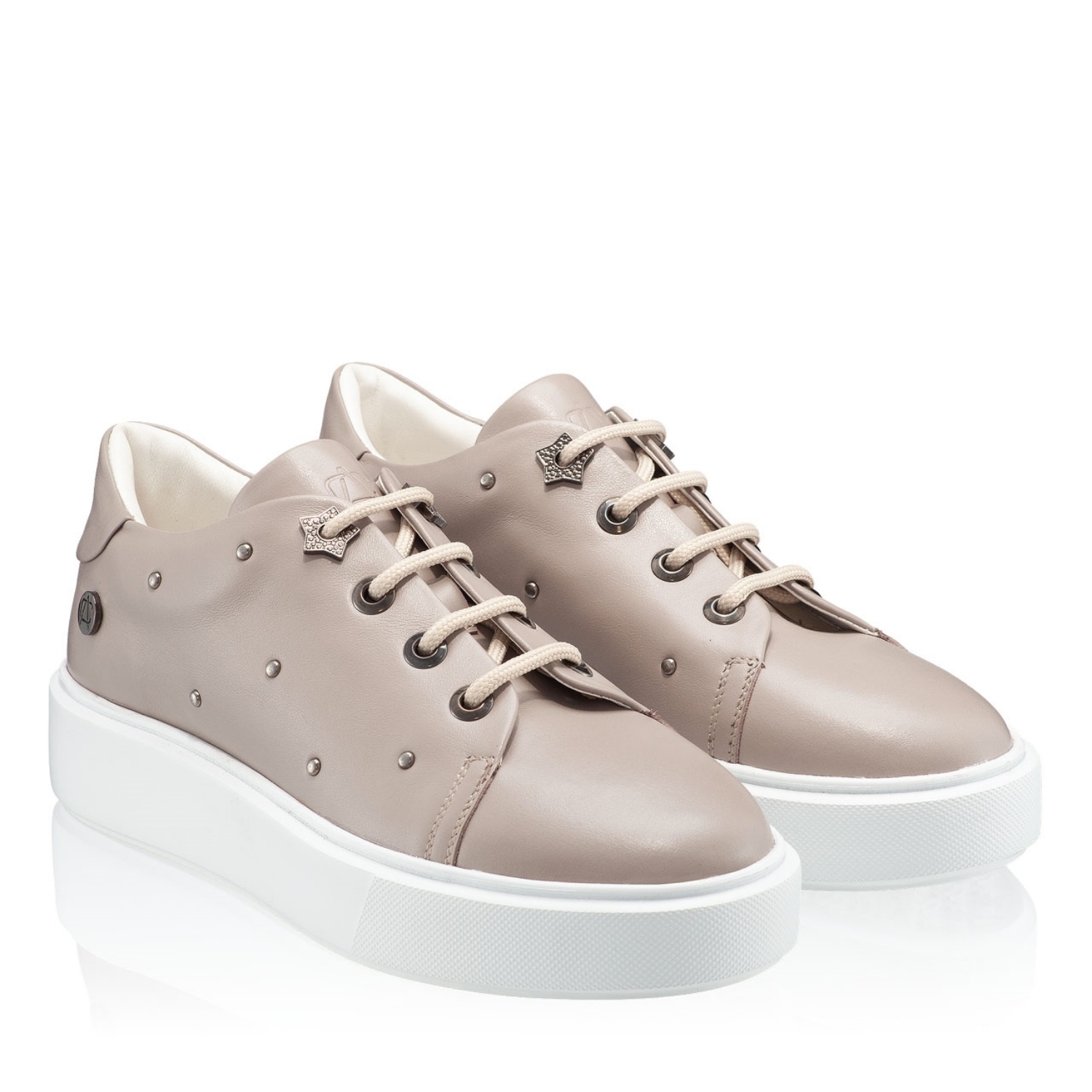 Imagine Pantofi Sport Dama 6963 Vitello Taupe