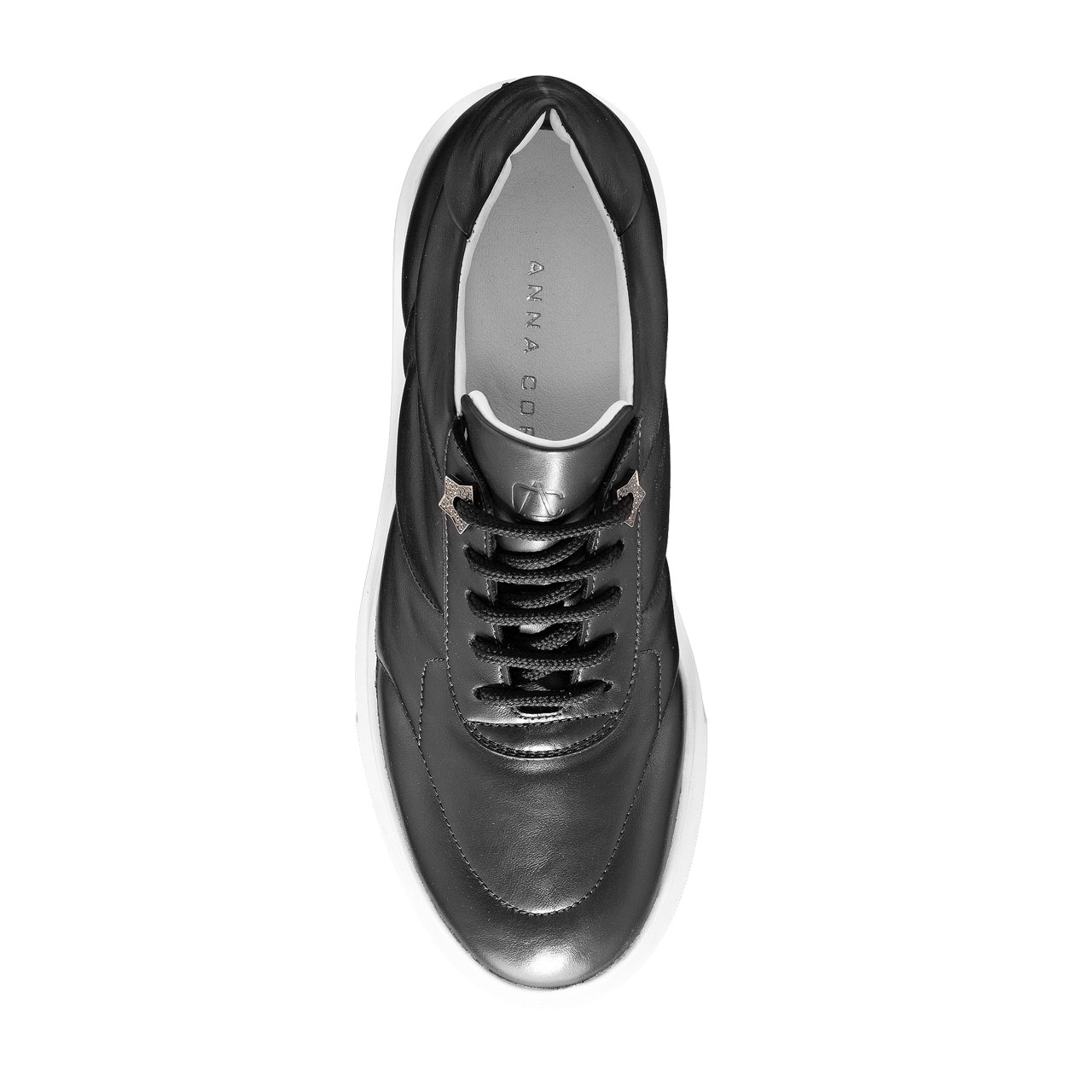 Imagine Pantofi sport dama 7116 Vitello Negru